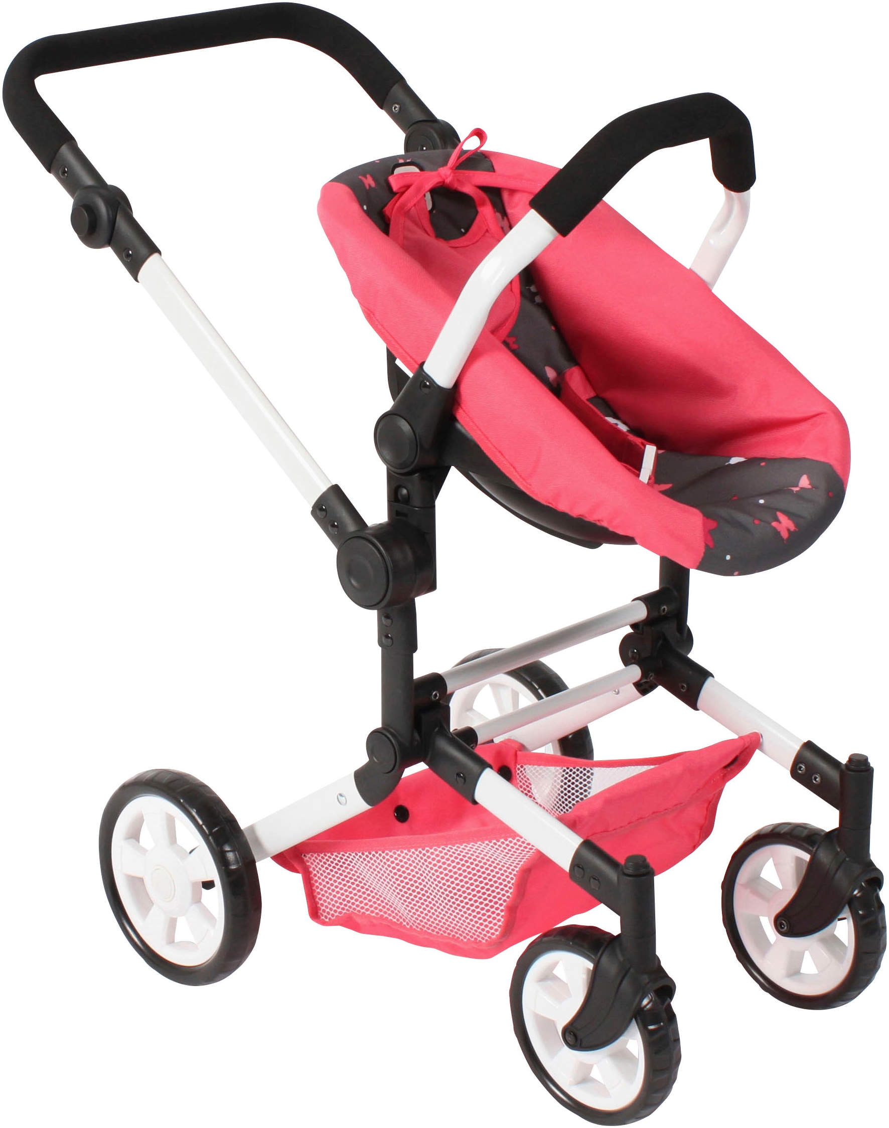 CHIC2000 Kombi-Puppenwagen »Linus, Butterfly«, (Set)
