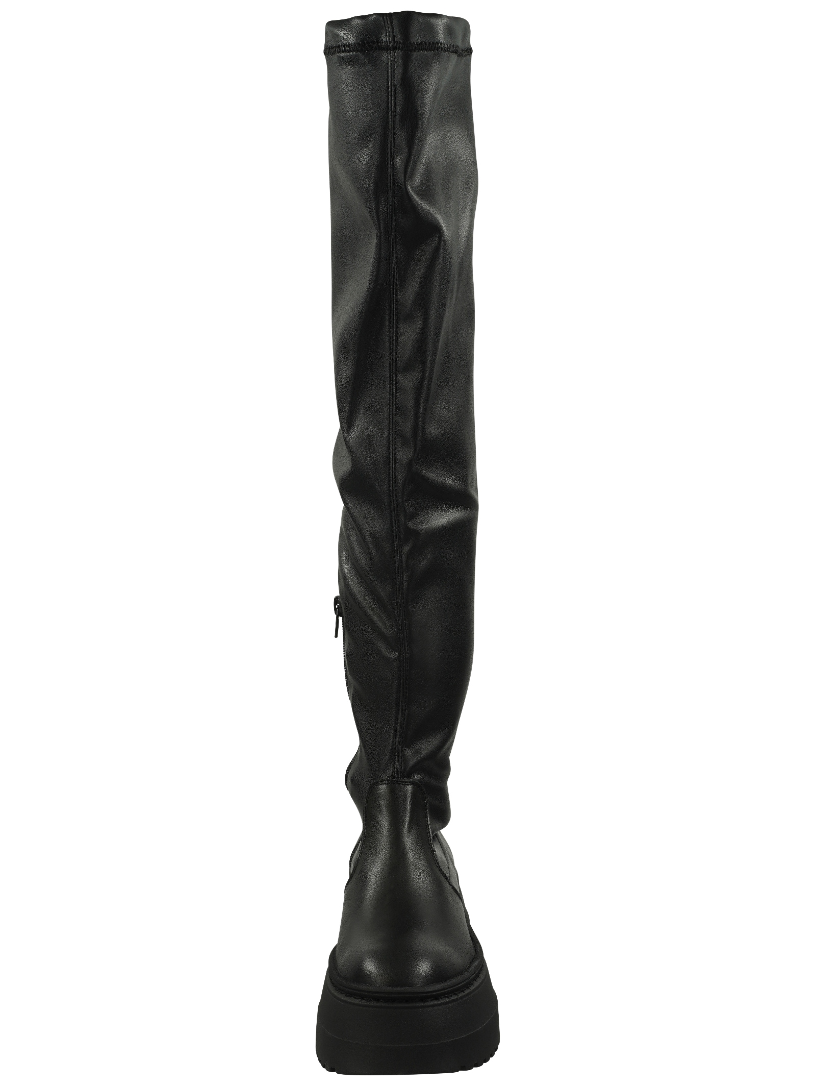 STEVE MADDEN Overkneestiefel »STEVE MADDEN Stiefel Leder/Textil«