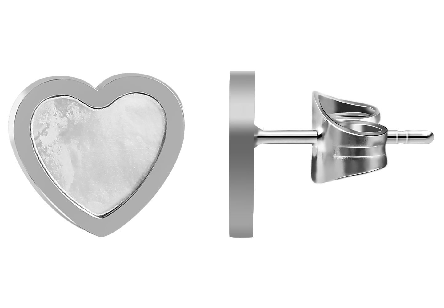 Adelia´s Kette ohne Anhänger »Damen Halskette aus Edelstahl mit Perlmutt 43 cm« Perfekt als Geschenk zum Muttertag