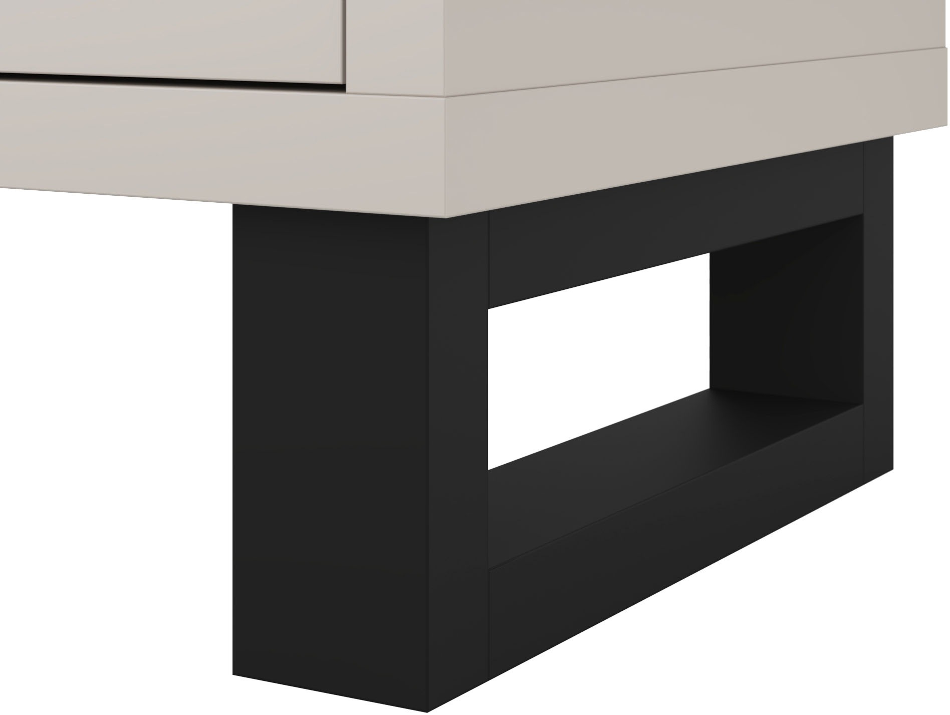 Home affaire Drehtürenschrank »Bronne,Breite 89,5 cm, Mehrzweckschrank, Universalschrank, Garderobe« Kleiderschrank, 1 Schublade, Metallgriffe, Garderobe