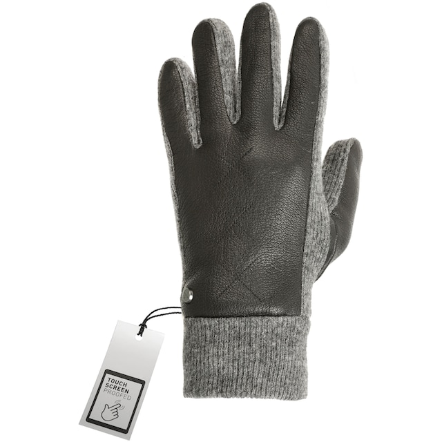 PEARLWOOD Lederhandschuhe »Nick«, Atmungsaktiv, Wärmeregulierend, Wind -  und Wasserabweisend kaufen | BAUR | Handschuhe