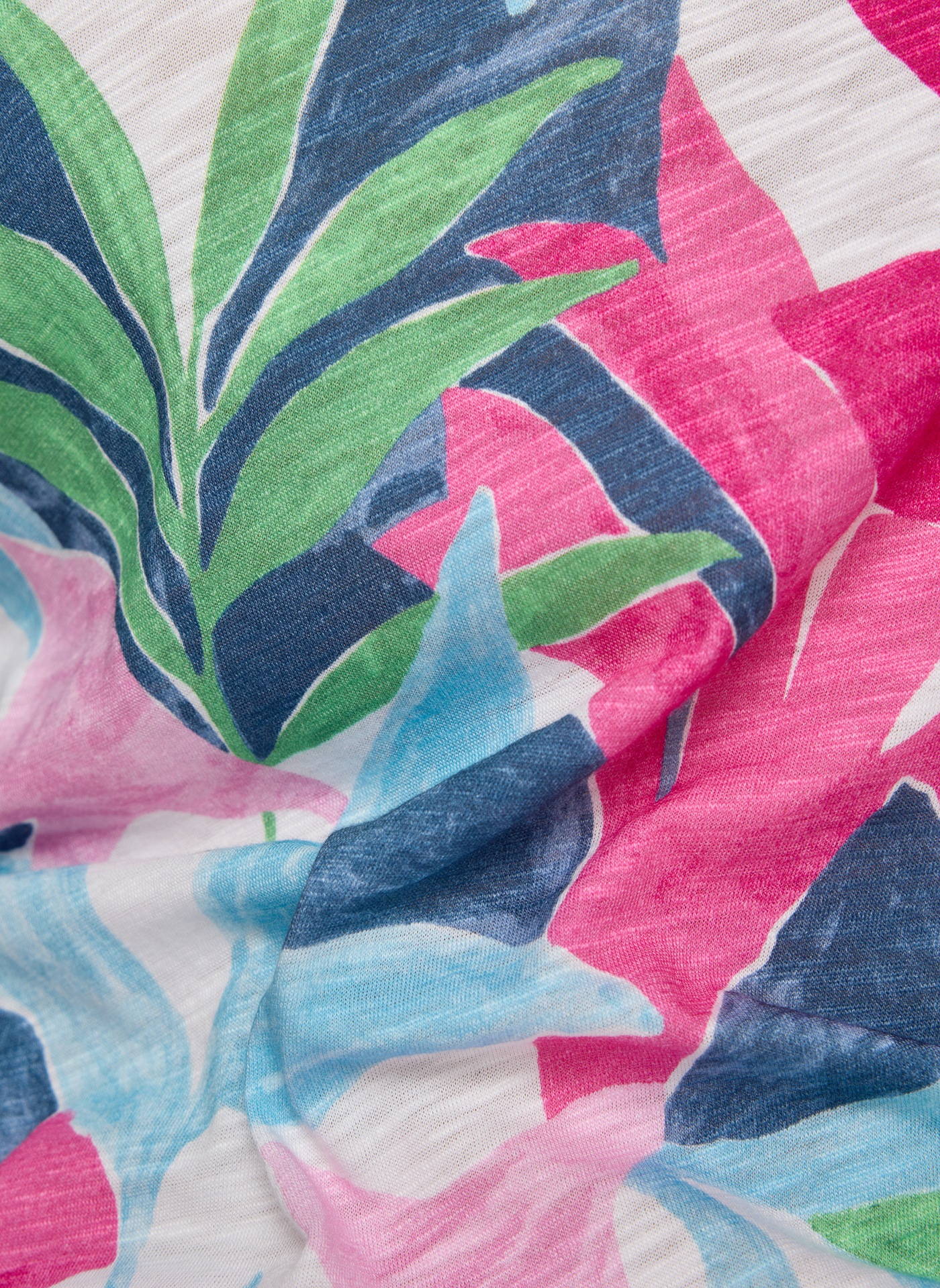 Rabe Print-Shirt "Rabe T-Shirt mit buntem Blätter-Print in sommerlichen Far günstig online kaufen