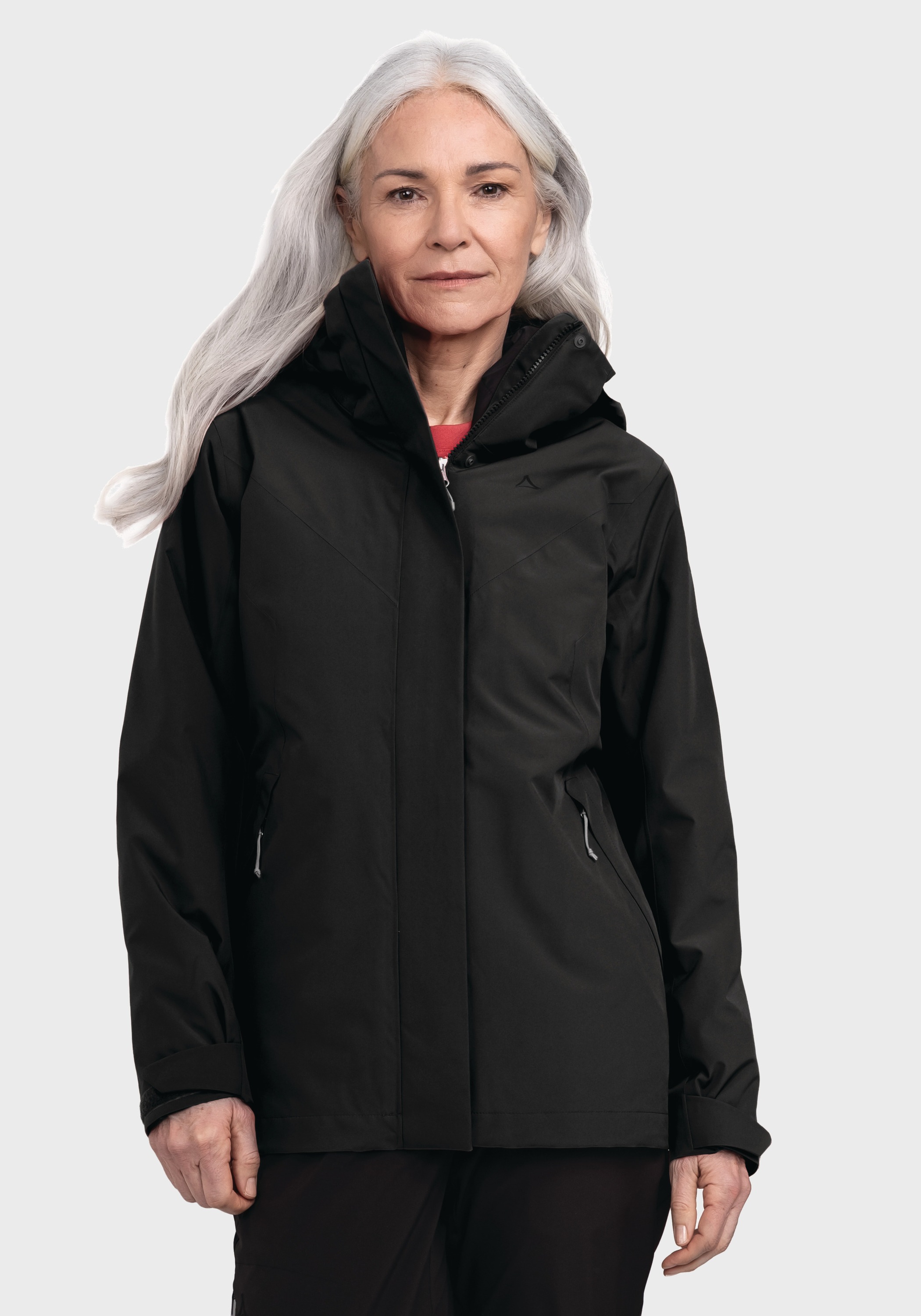 Schöffel Doppeljacke »Hiking 3in1 Jacket Style Tamina WMS«, mit Kapuze