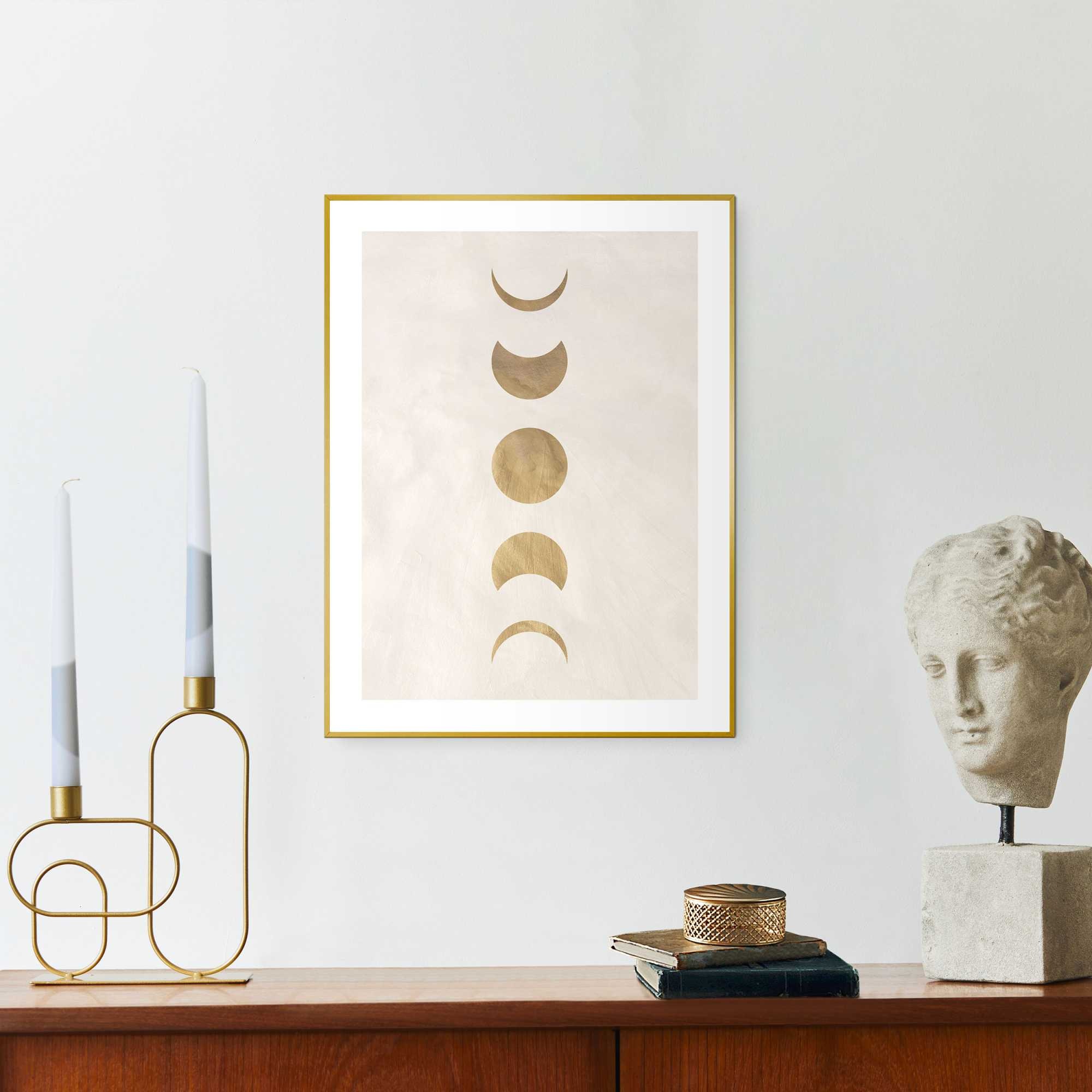 Reinders Poster "Moonphases" günstig online kaufen