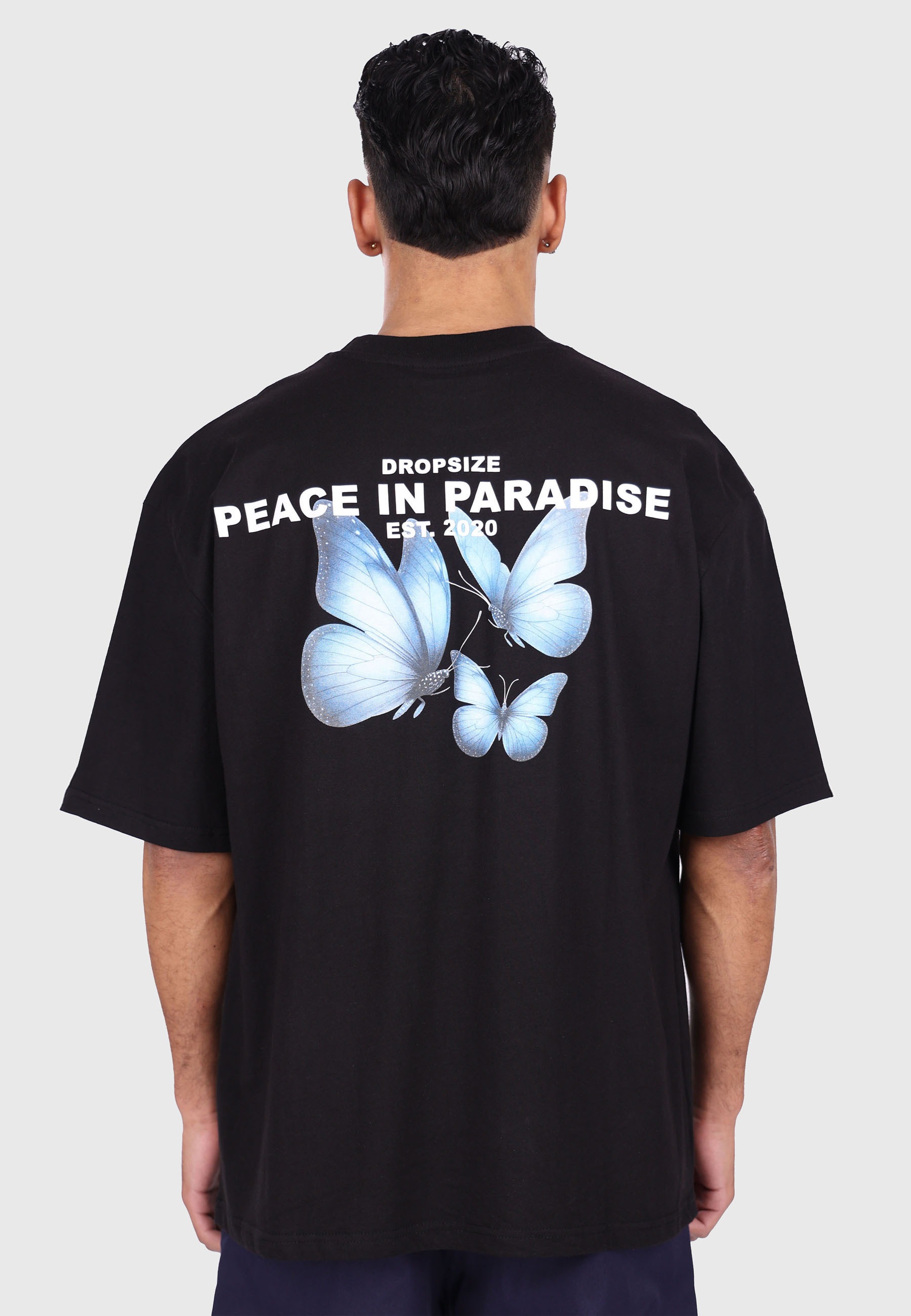 Dropsize T-Shirt »Dropsize HEAVY OVERSIZE BUTTERFLIES PARADISE T-SHIRT« 1 Stk.