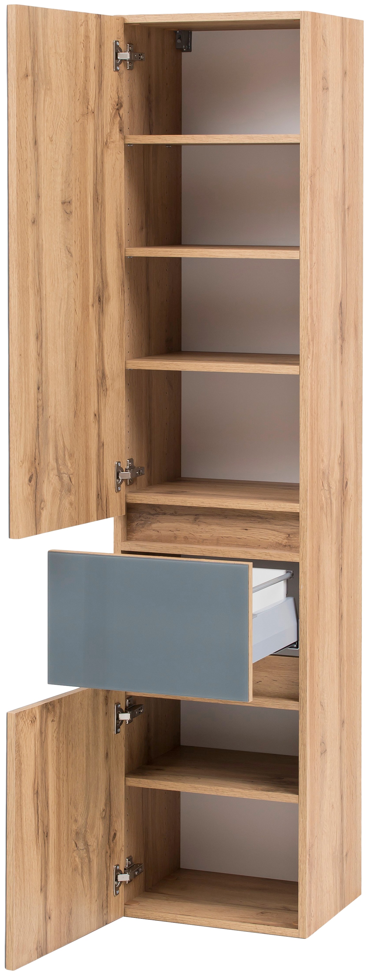 welltime Seitenschrank »Horki«, 40 cm breit, mit Schubkasten