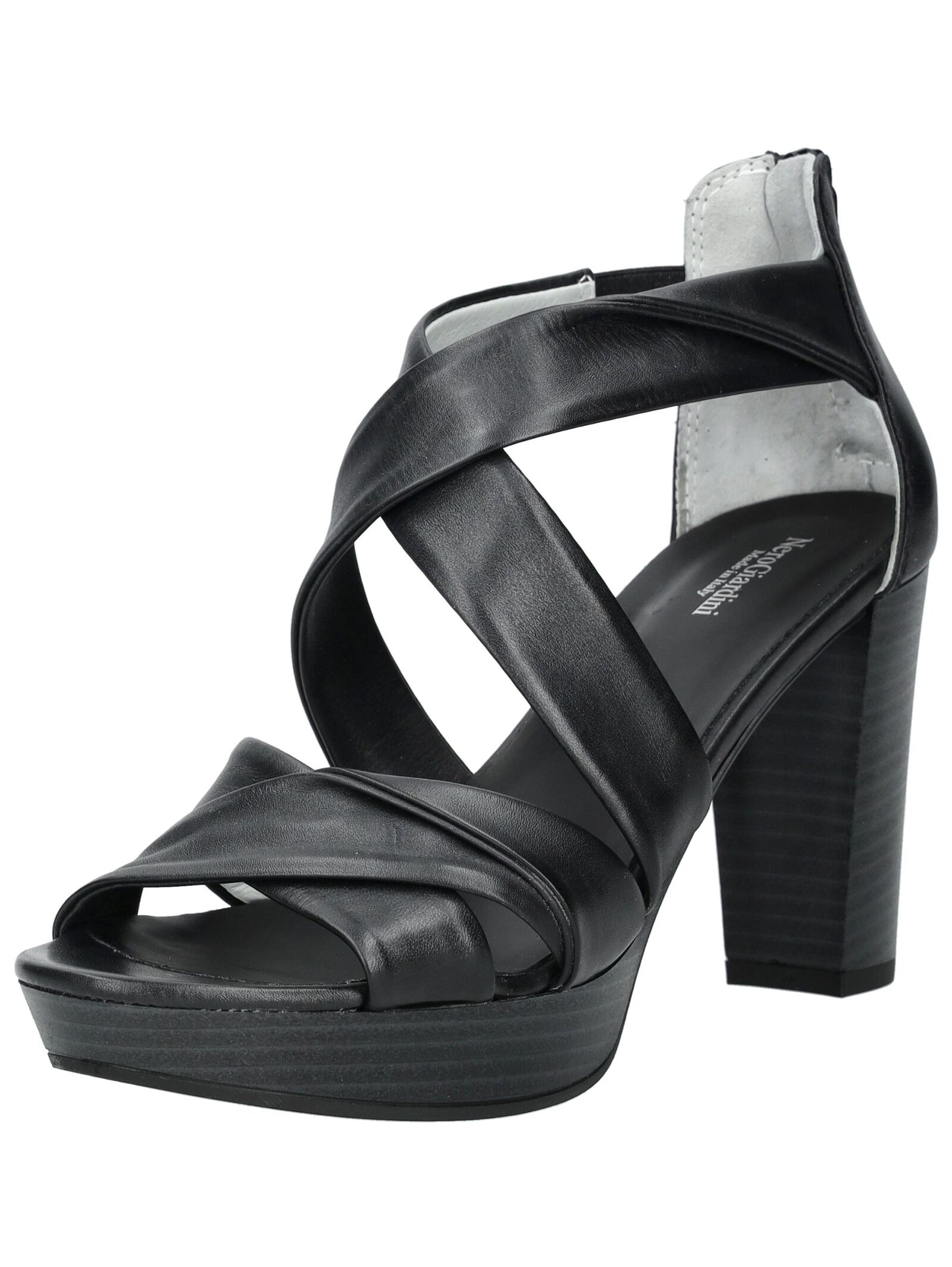 Nero Giardini High-Heel-Sandalette "Nero Giardini Sandalen Leder" günstig online kaufen