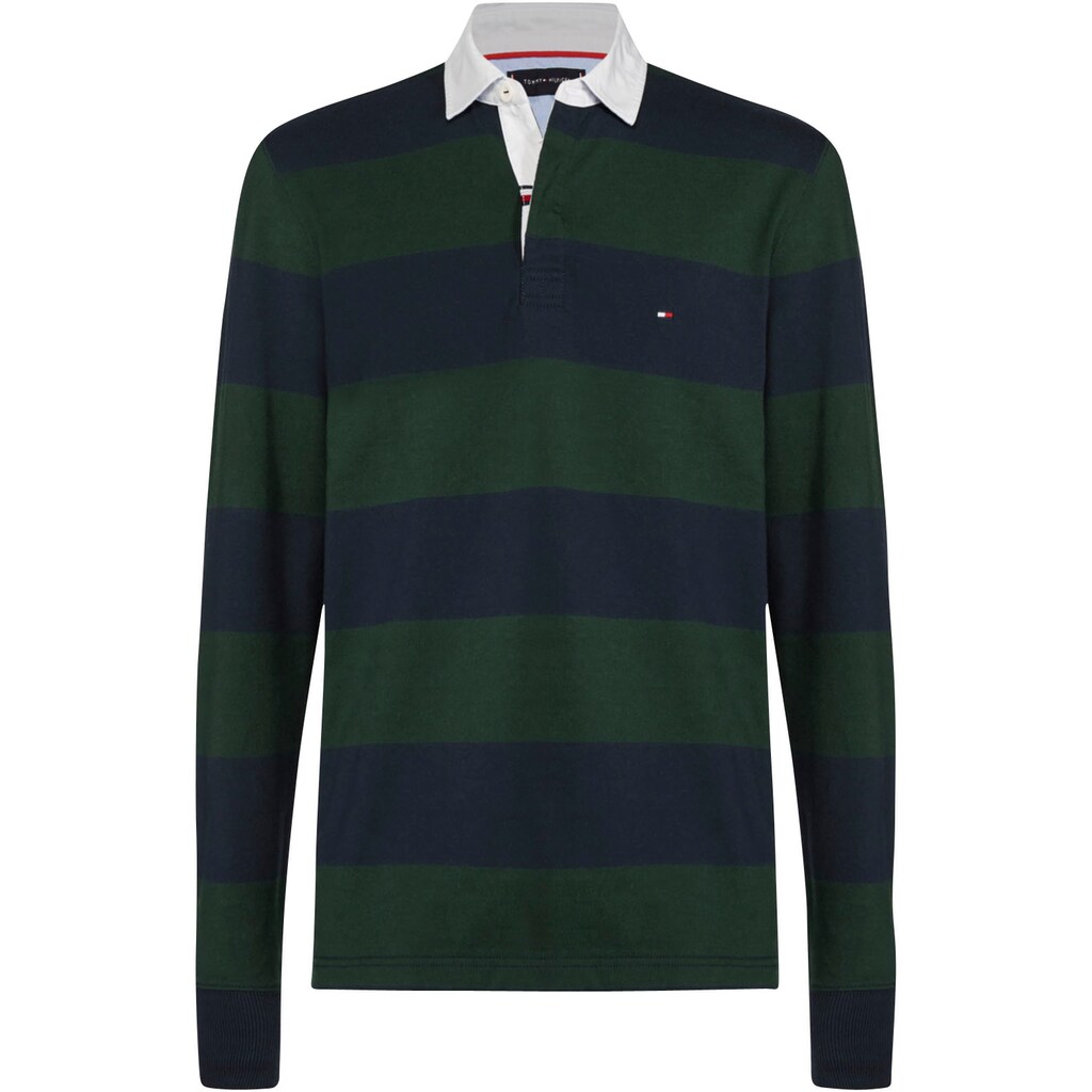 Tommy Hilfiger Rugbyshirt »ICONIC BLOCK STRIPE RUGBY«