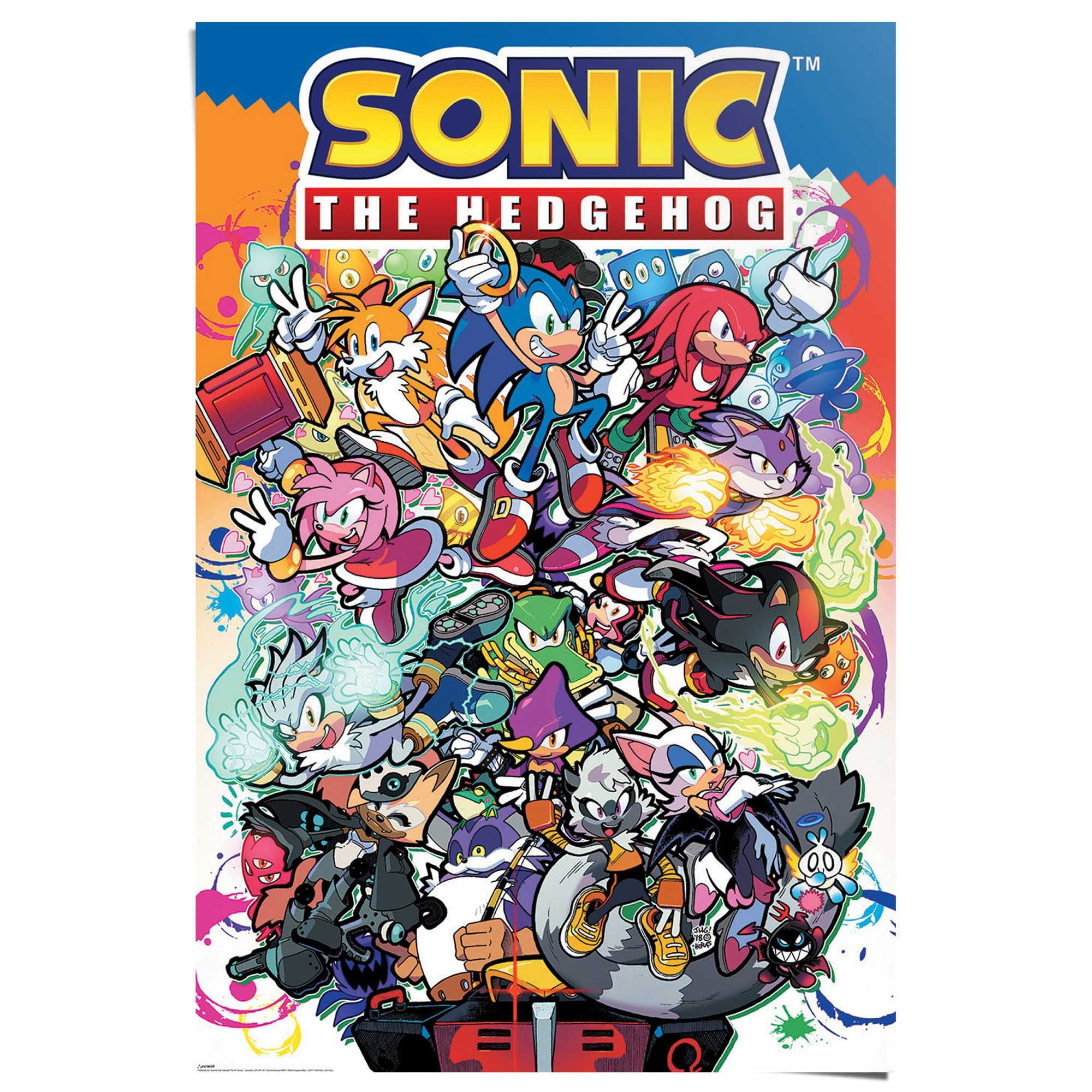 Reinders! Poster »Sonic The Hedgehog - sonic com...