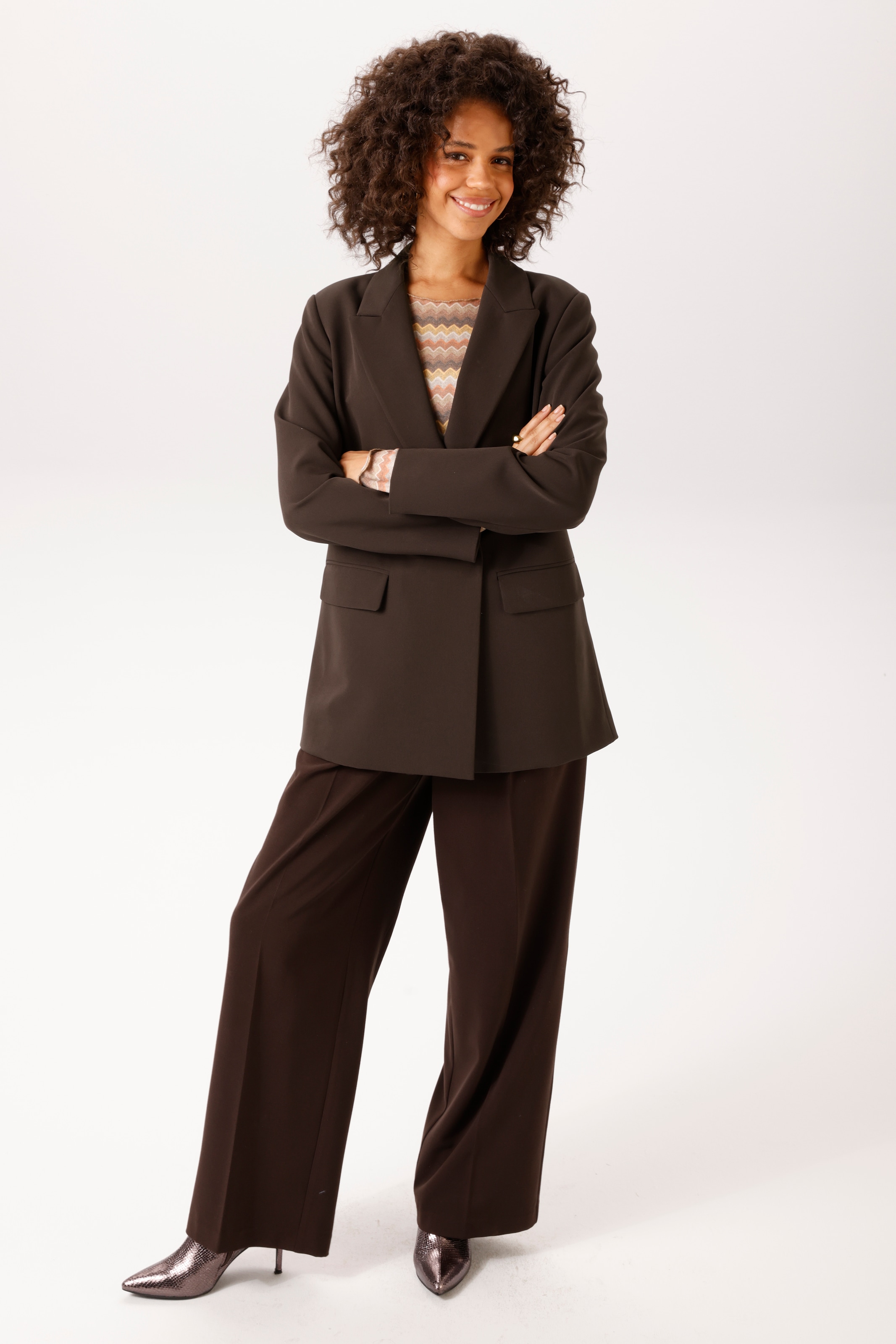 Aniston CASUAL Longblazer mit Reverskragen - NEUE KOLLEKTION
