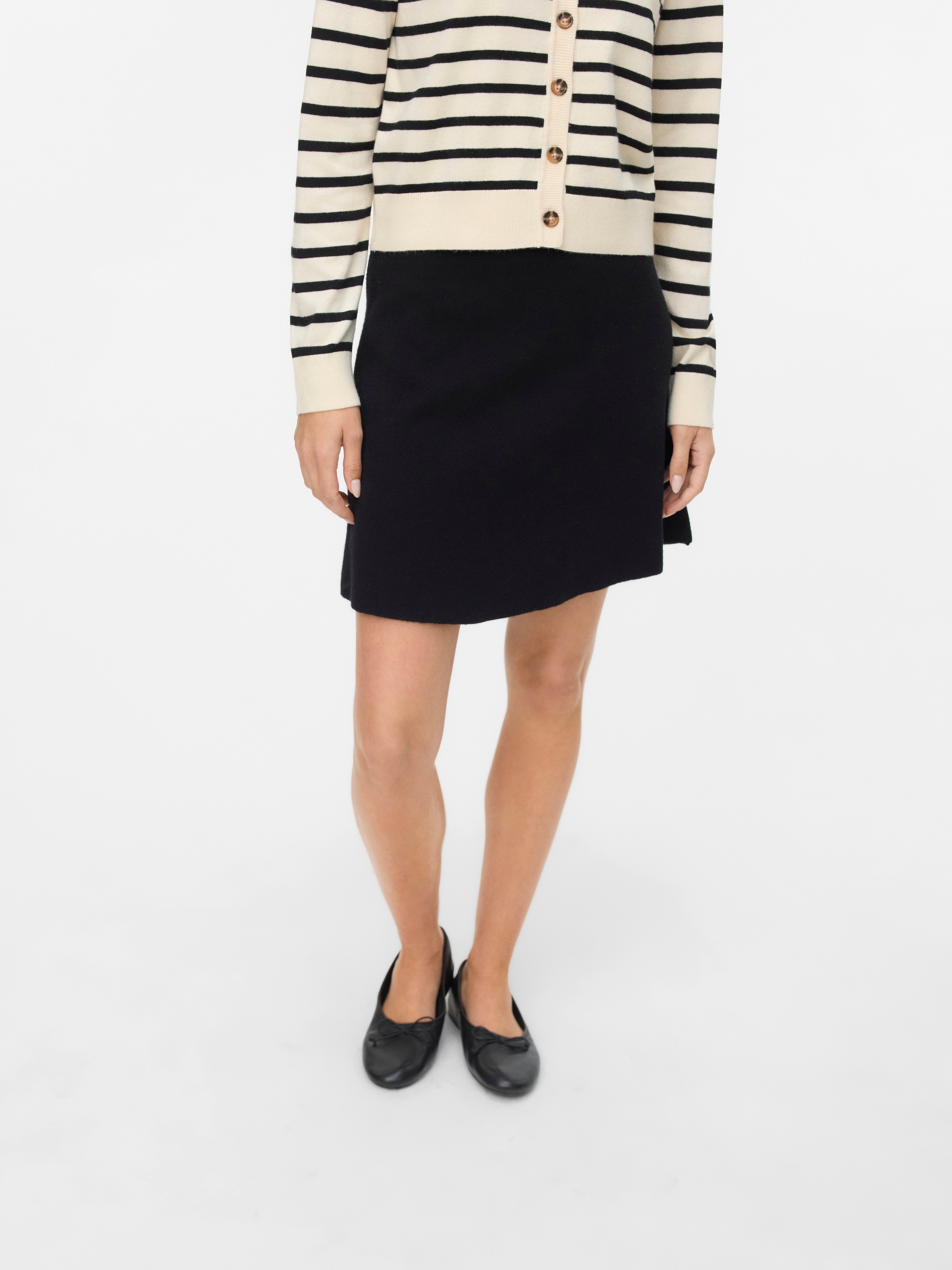 Vero Moda Minirock "VMSABA NW SKATER SKIRT GA NOOS" günstig online kaufen