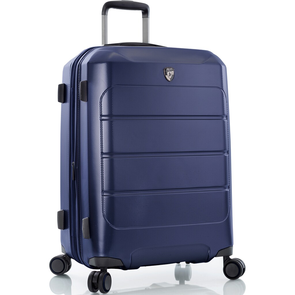 Technik & Freizeit Reisegepäck Heys Hartschalen-Trolley »Eco Case, 66 cm, Navy Blau«, 4 Rollen, mit Volumenerweiterung, zum Teil Technik & Freizeit Reisegepäck Heys Hartschalen-Trolley »Eco Case, 66 cm, Navy Blau«, 4 Rollen, mit Volumenerweiterung, zum Teil