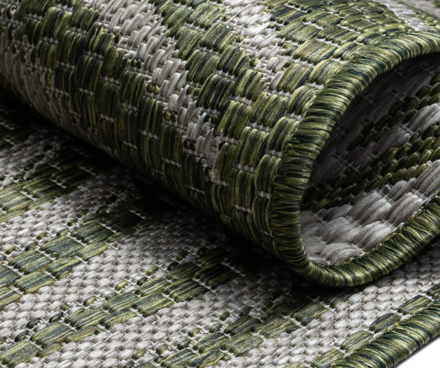 Myflair Möbel & Accessoires Teppich »Autumn«, rechteckig, 8 mm Höhe, Wendeteppich, Blätter Motiv, Outdoor geeignet, Balkon, Terrasse