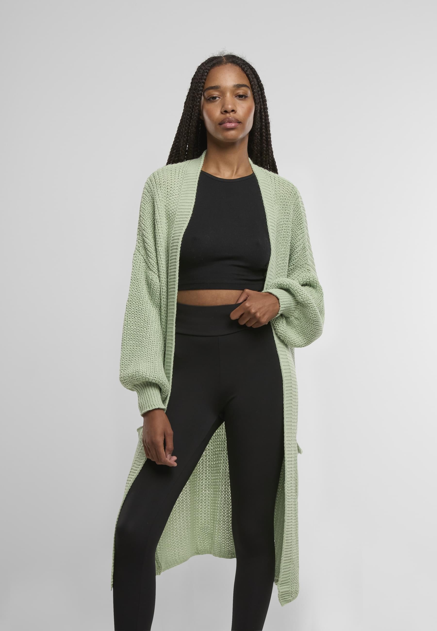 CLOUD 5IVE Strickjacke »CLOUD 5IVE Cloud 5ive Longform Knit Cardigan with 2-Pockets« 1 Stk.