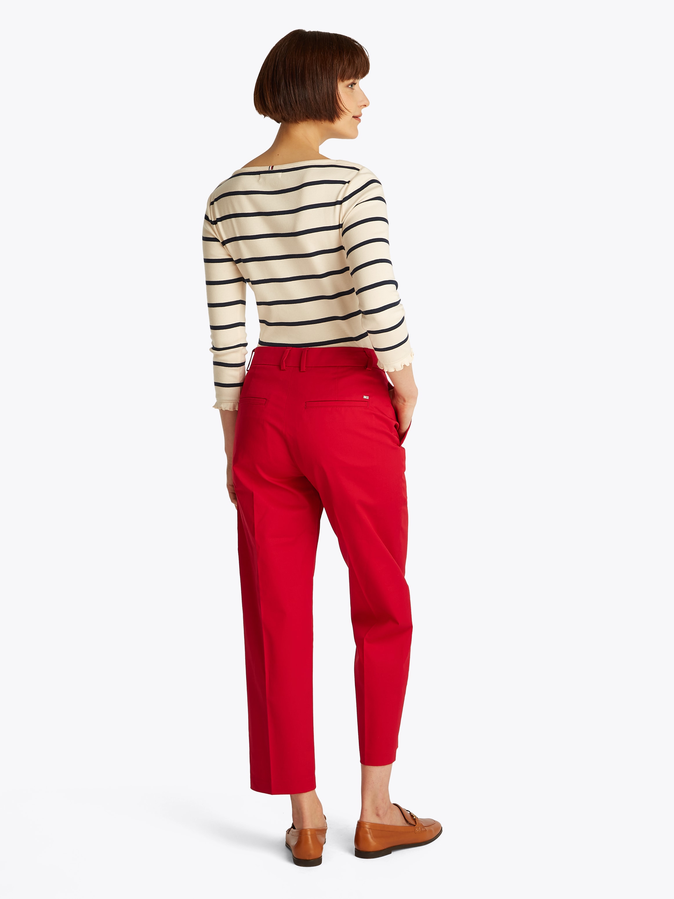 Tommy Hilfiger 7/8-Hose, mit Bügelfalten