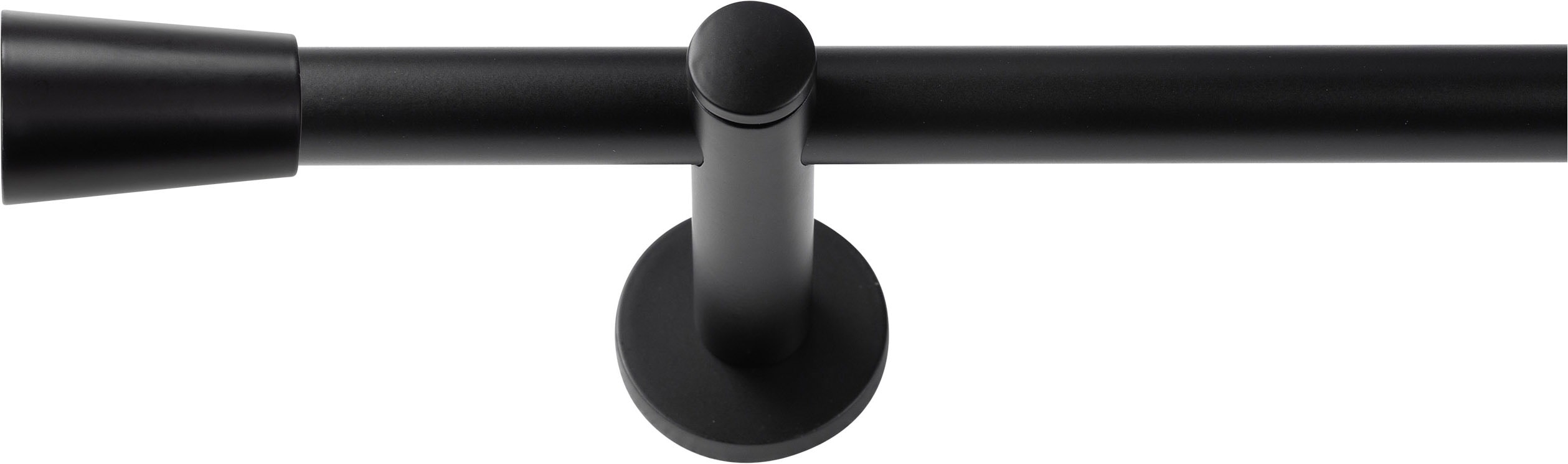 SN DECO GROUP Gardinenstange "Gardinenstange Nizza Ø 19 mm, 1-läufig, Fixmaß, verschraubt" Ø 19 mm Fixmaß;kürzbar