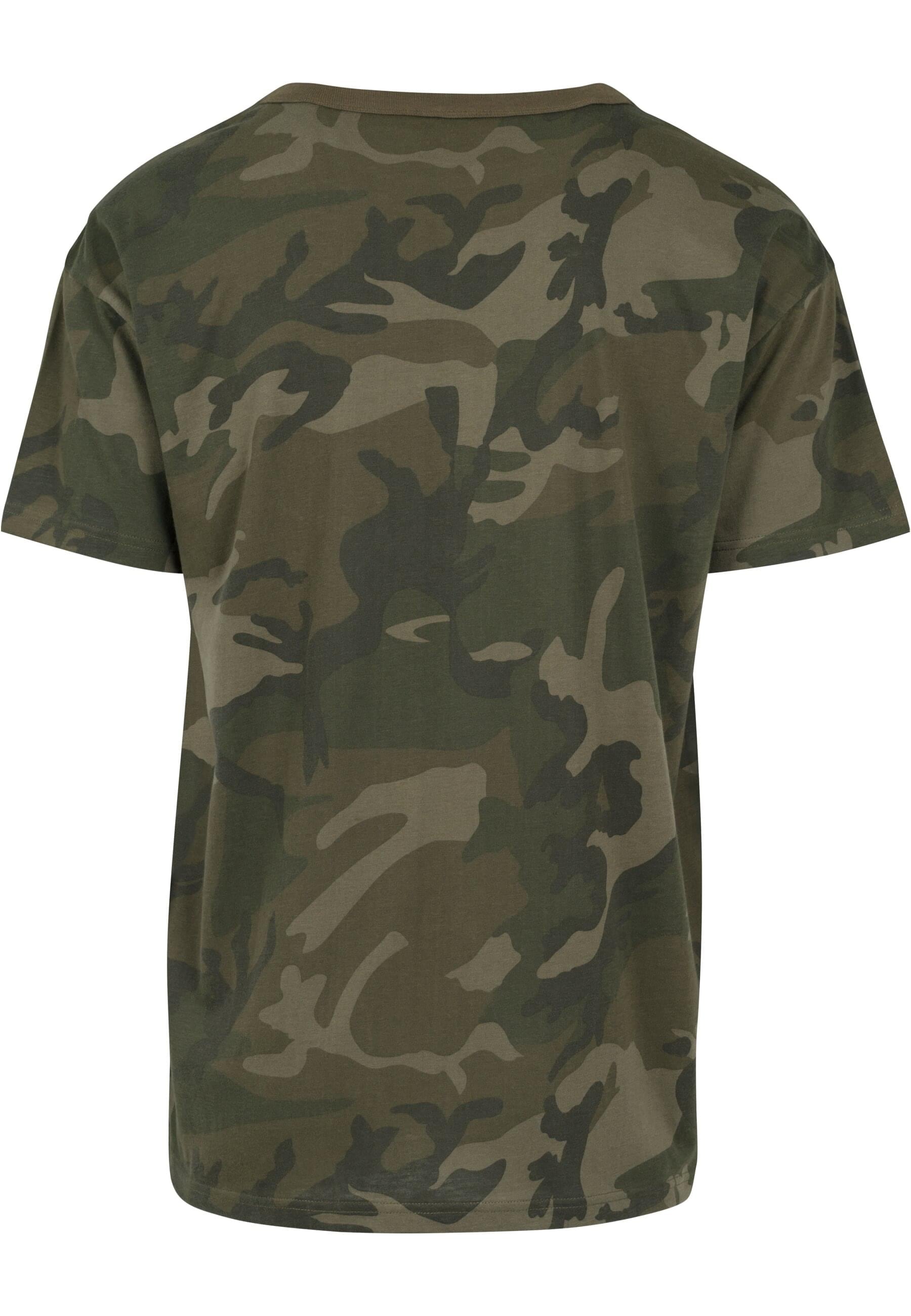 URBAN CLASSICS Kurzarmshirt "Urban Classics Herren Camo Oversized Tee" günstig online kaufen