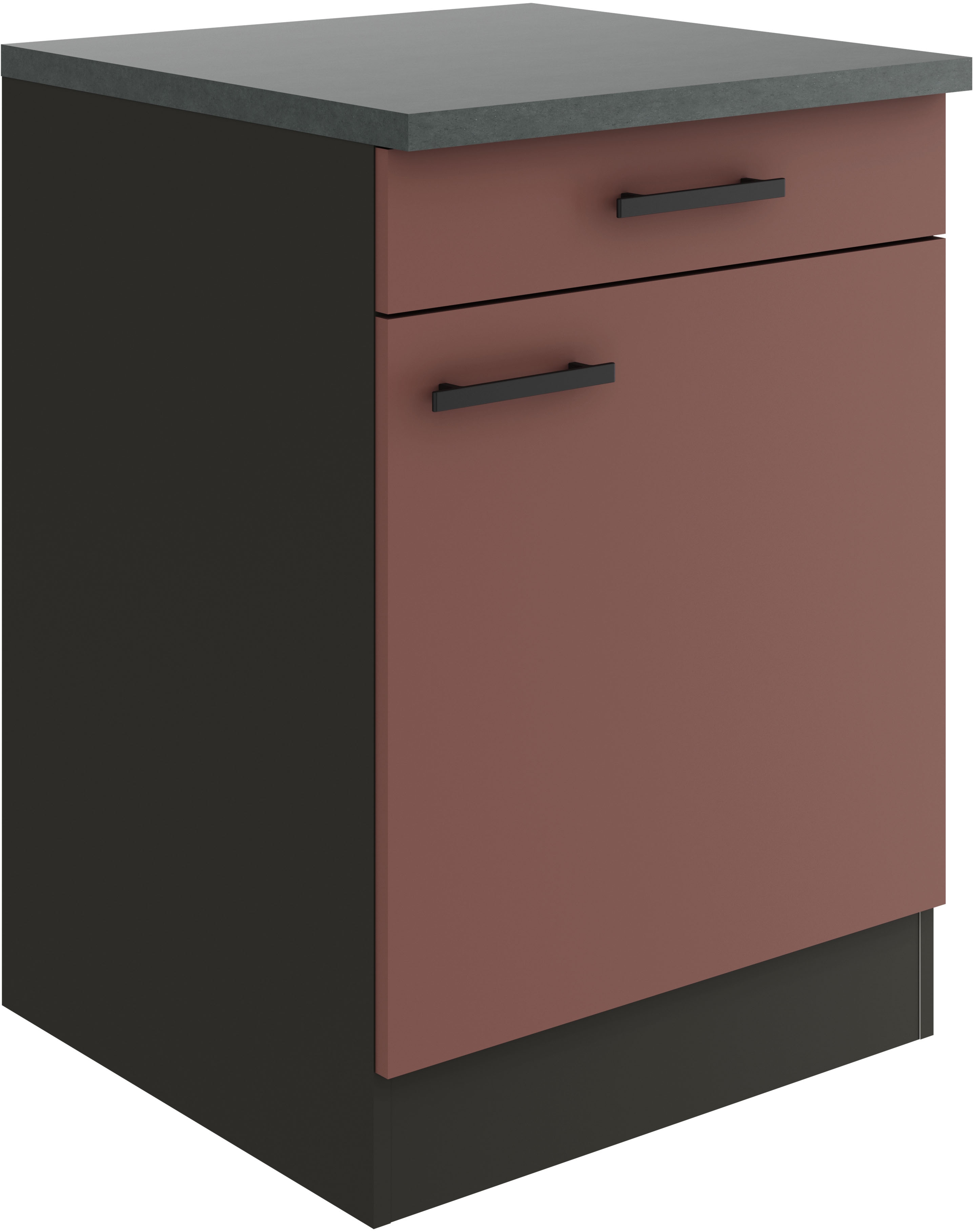 OPTIFIT Unterschrank "Palma" Breite 60 cm, mit 1 Tür und 1 Schubkasten
