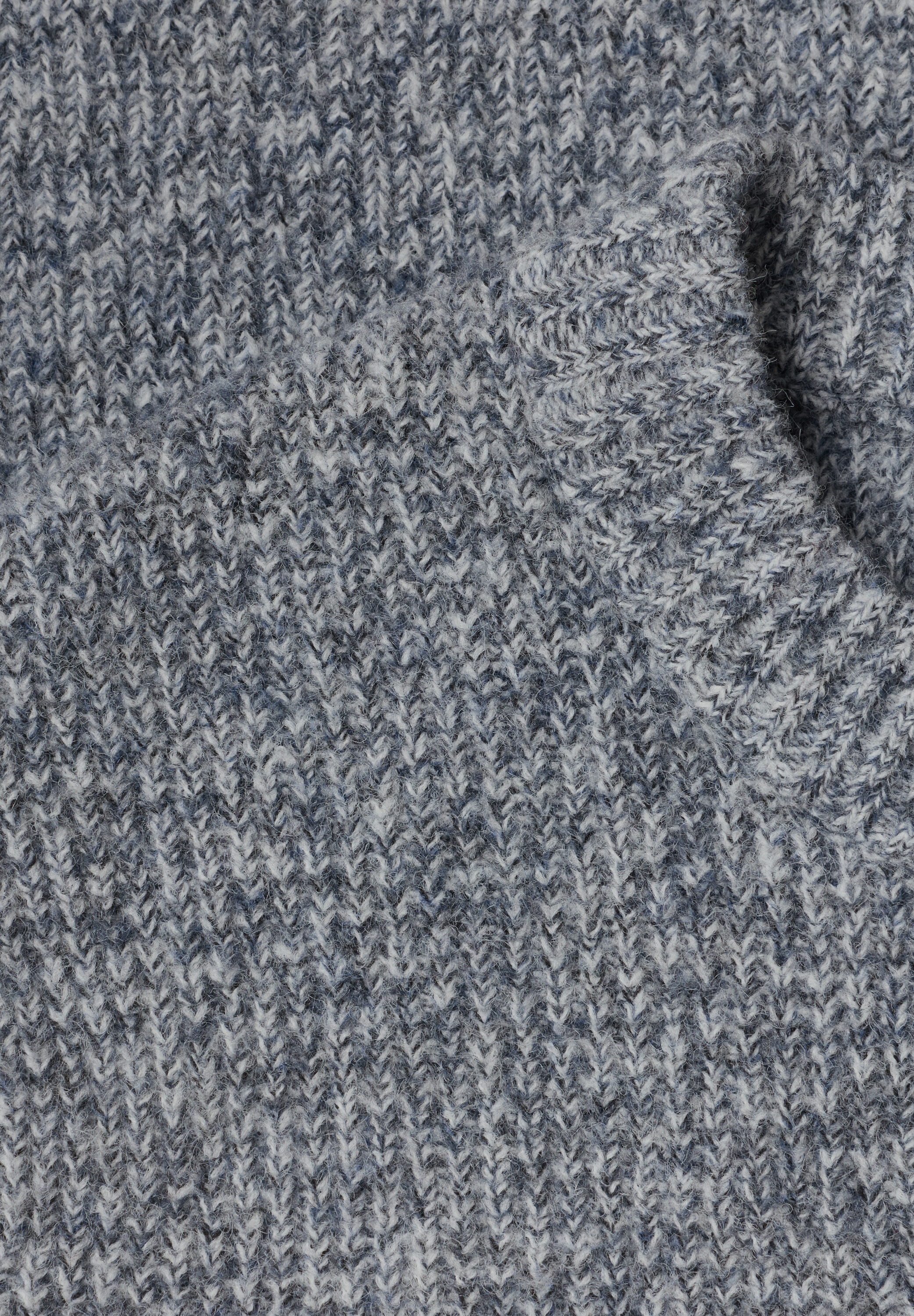 STREET ONE MEN Strickpullover aus softem Materialmix