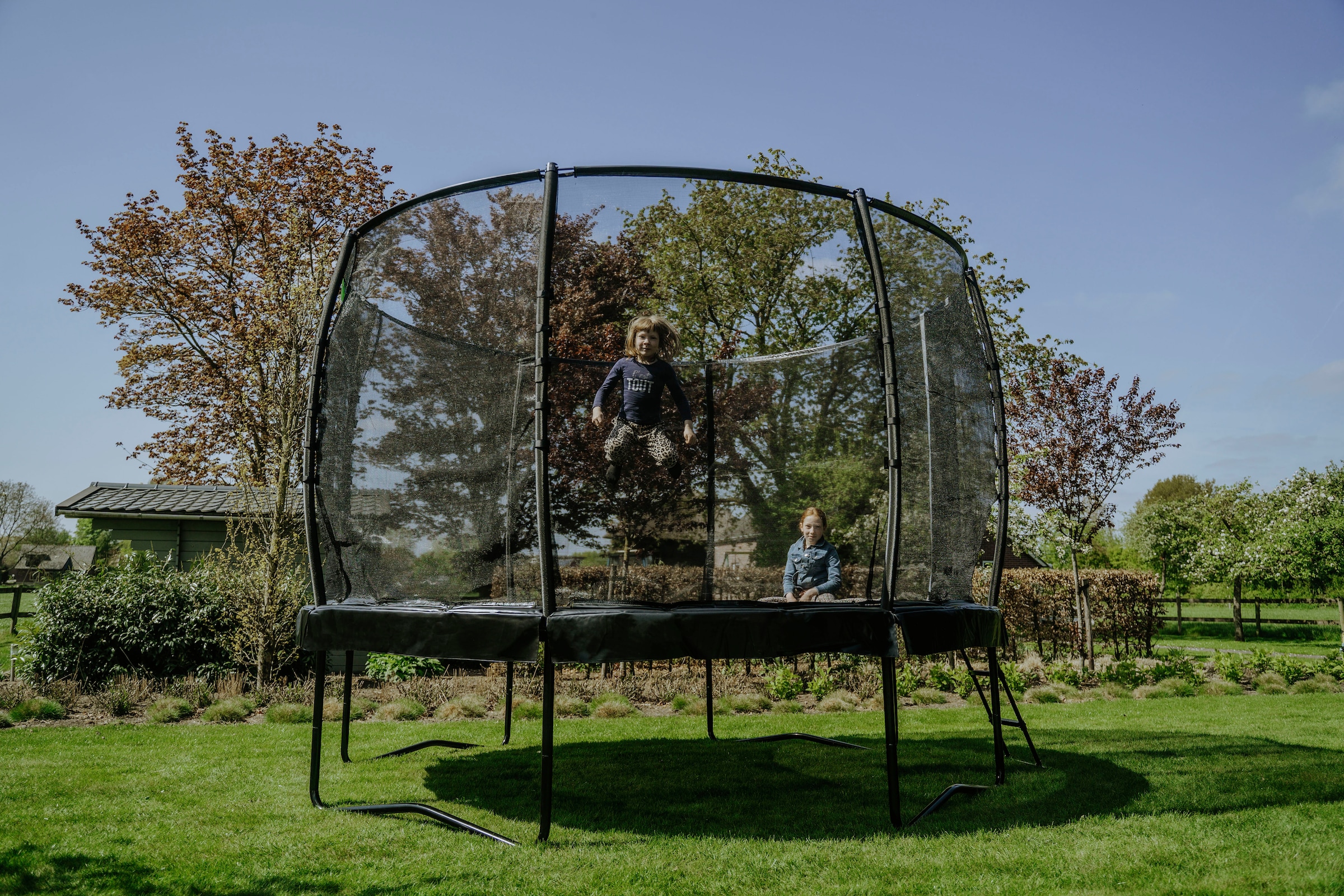 EXIT Gartentrampolin »Allure Premium«, mit Sicherheitsnetz
