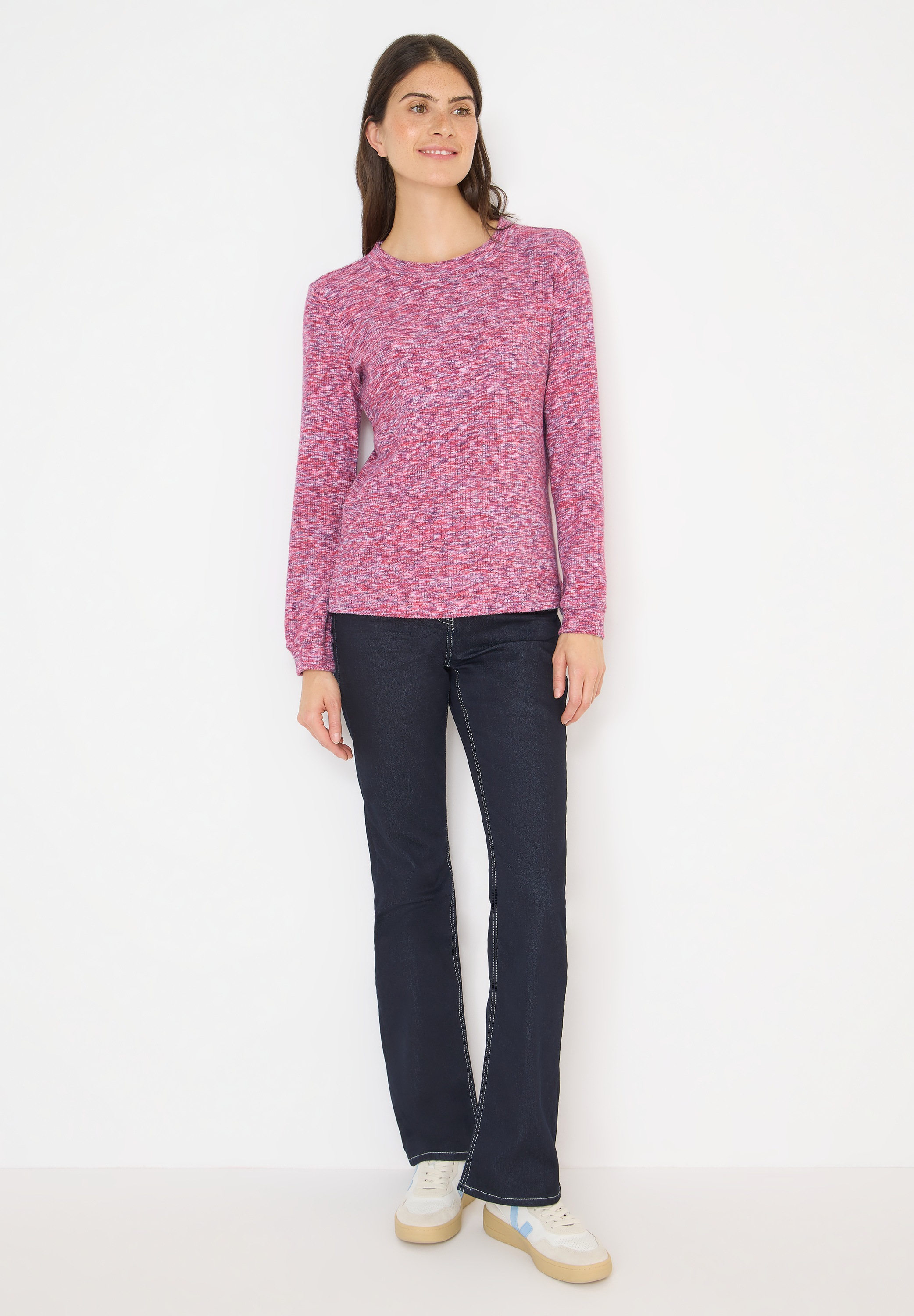 Thumbnail - Cecil Langarmshirt mit Rundhalsausschnitt