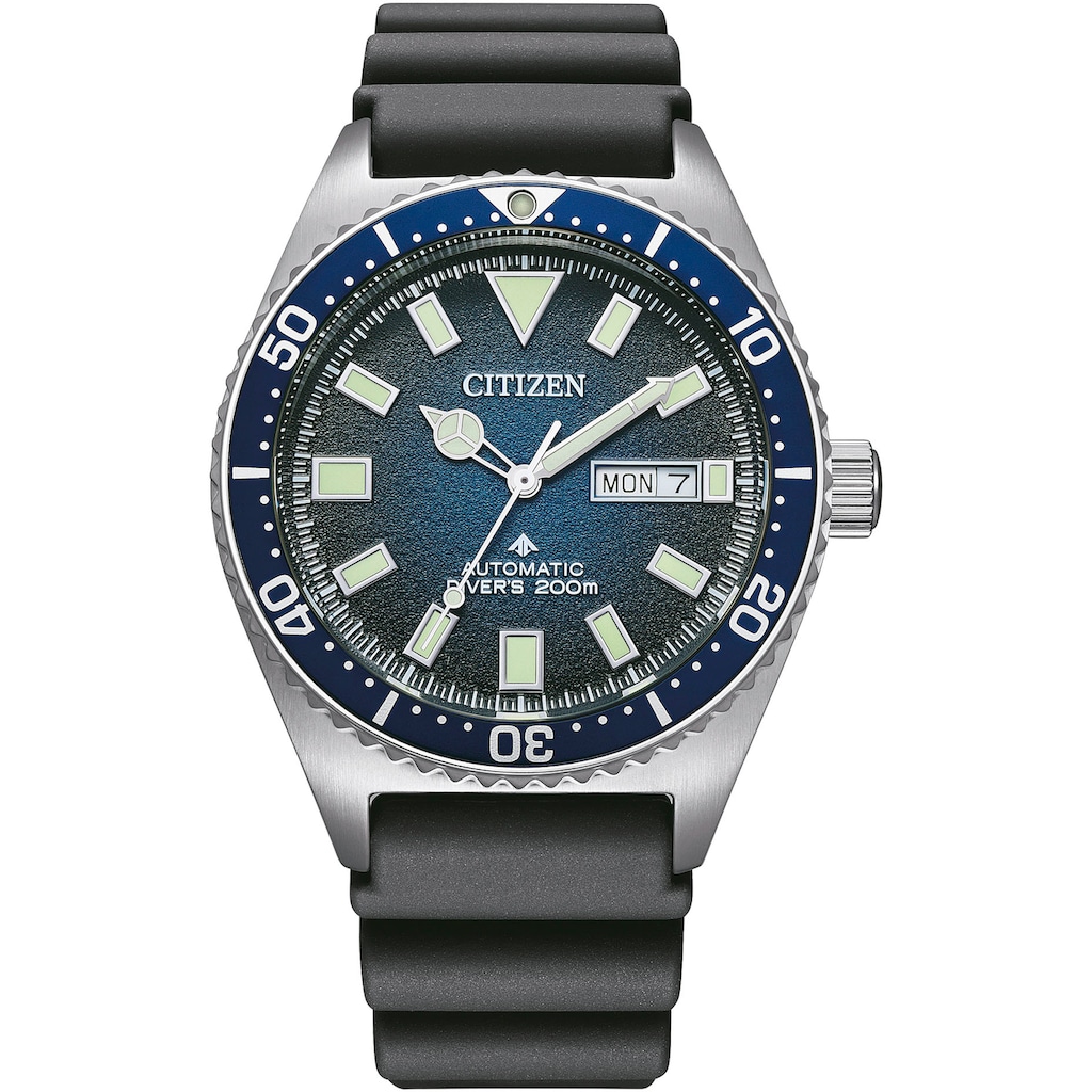 Citizen Taucheruhr »NY0129-07LE«, Armbanduhr, Herrenuhr, Automatik