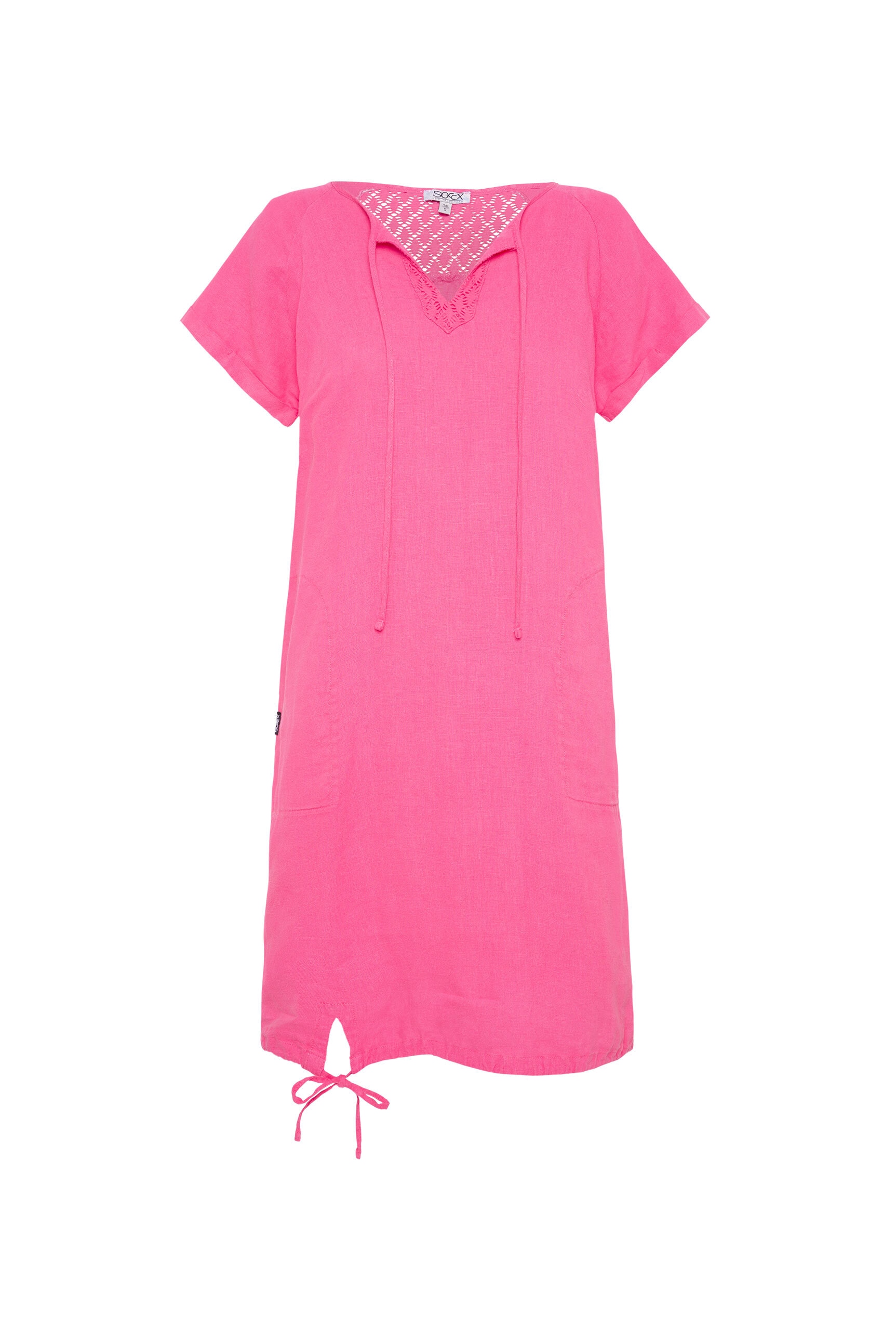 SOCCX Sommerkleid, mit Taschen