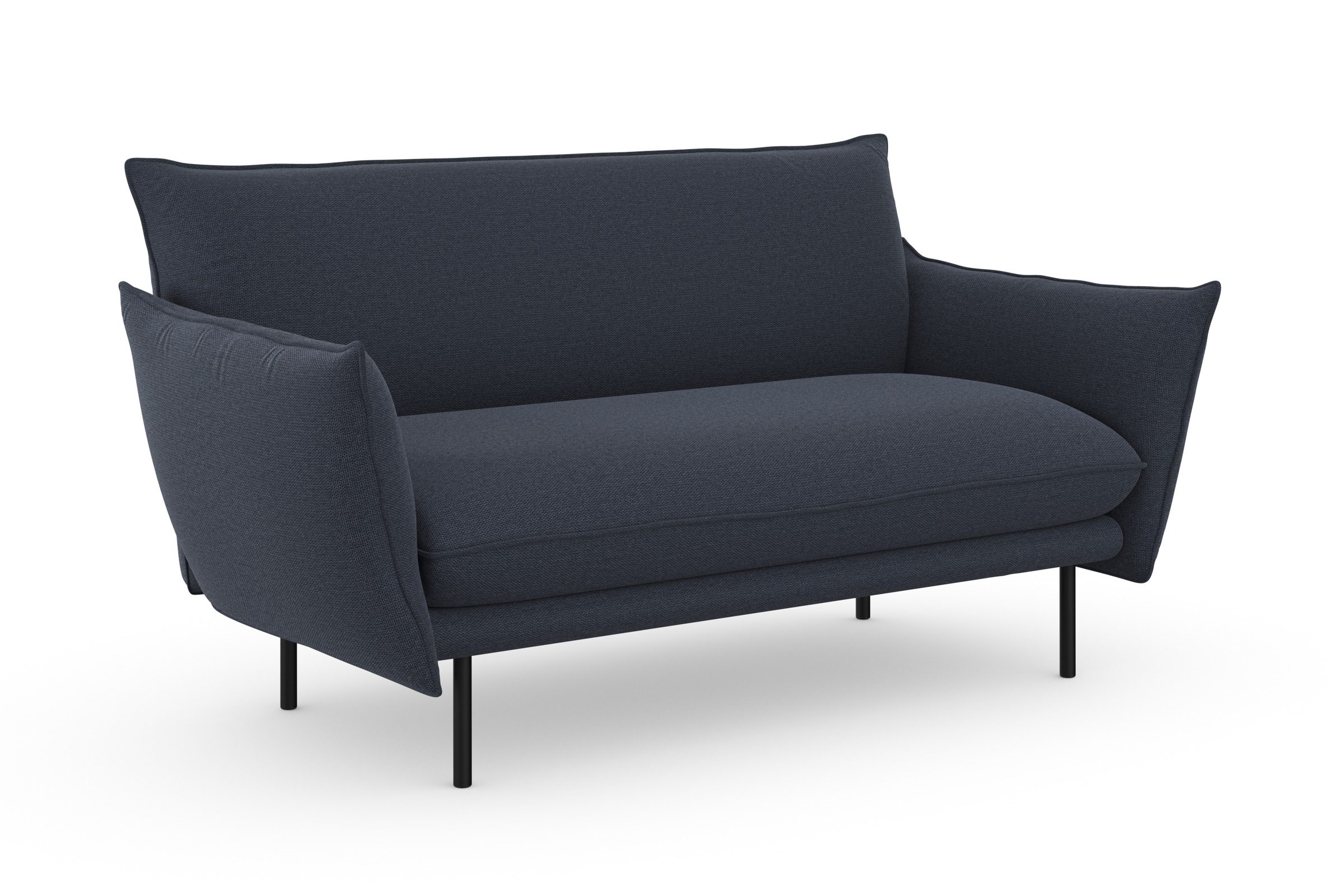 Home affaire 2-Sitzer "Stine" Besonderes Design durch Kissenoptik und Keder günstig online kaufen