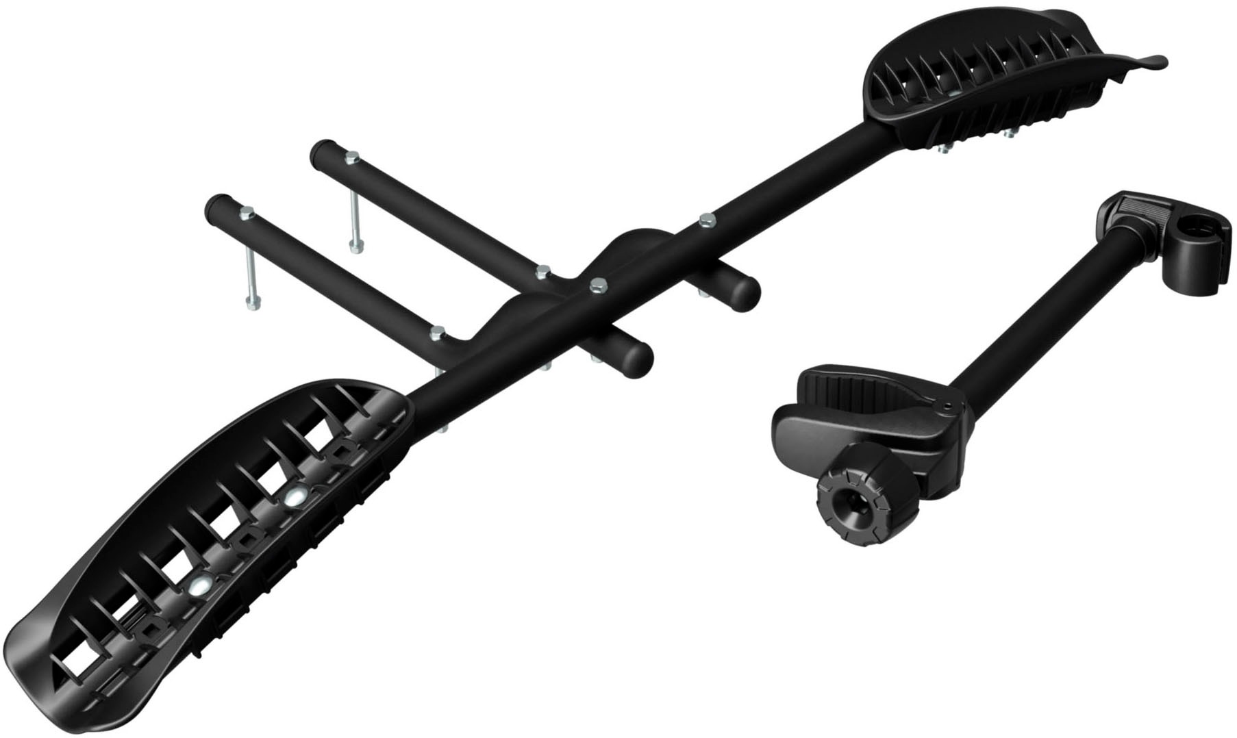 FISCHER FAHRRAD Fahrradträger-Erweiterung "Erweiterungssatz 3.Fahrrad SmartLine"schwarz, Fahrradträger