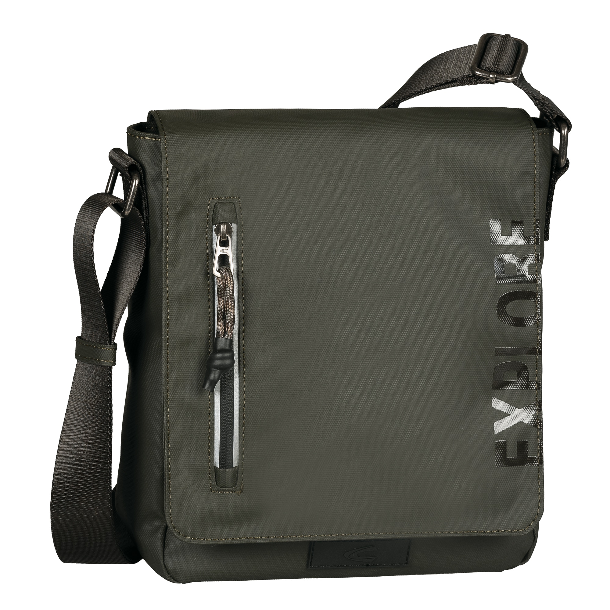 camel active "Explore" Unisex Schultertasche im Outdoor-Casual-Wear Look
