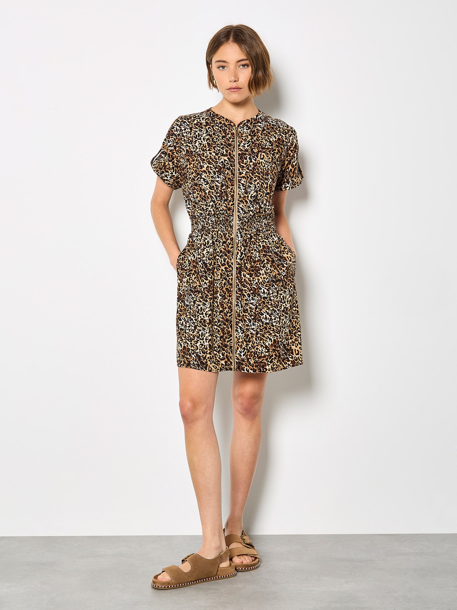 Apricot Minikleid »Minikleid« Druck