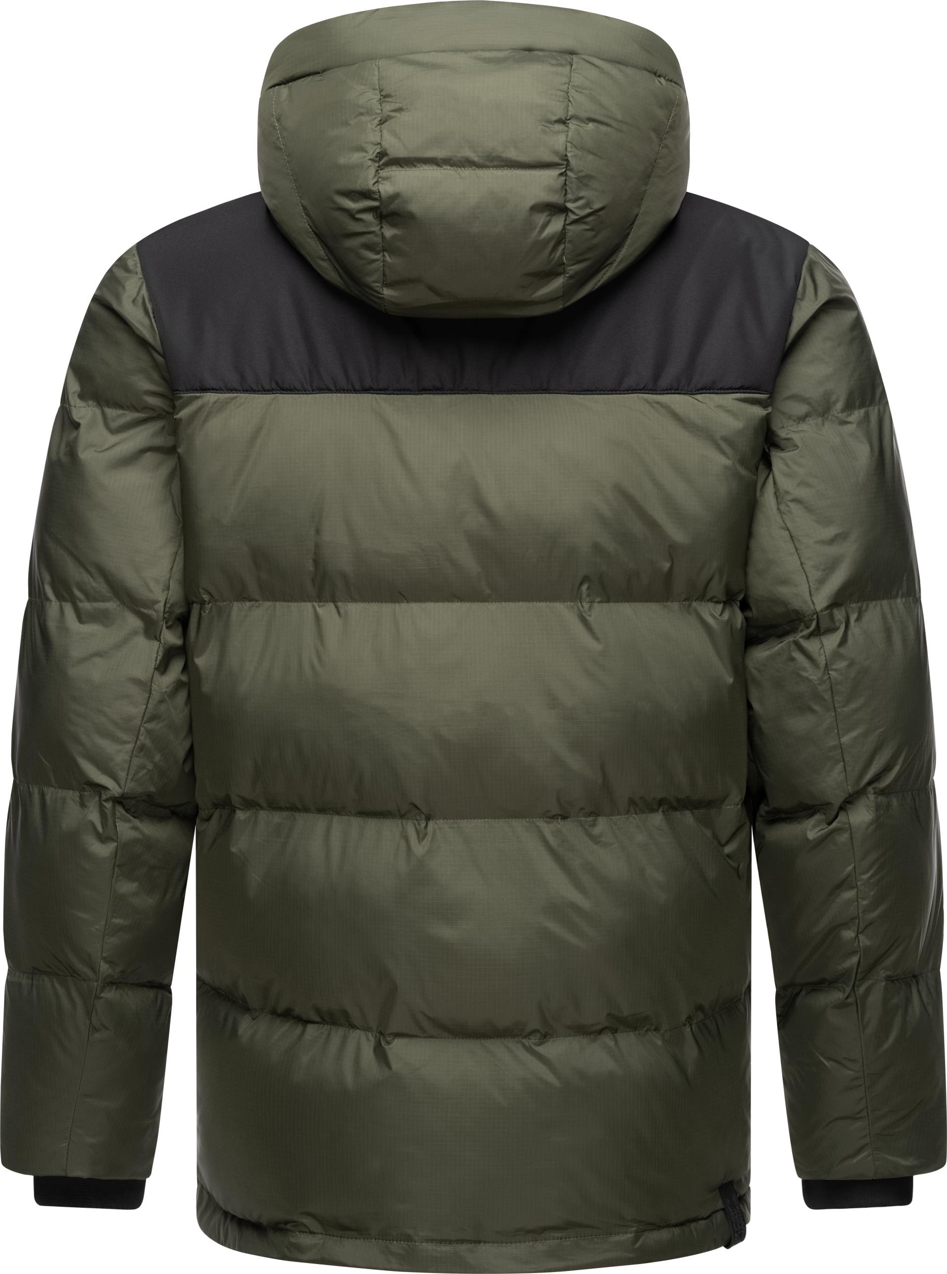 Ragwear Steppjacke »Mikkesh«, mit Kapuze, Sportliche Herren Winterjacke mit Kapuze