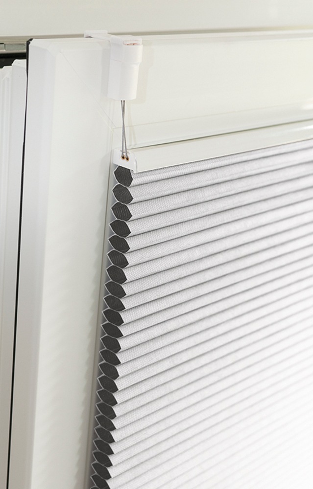 Kutti Wabenplissee "Wim" verdunkelnd energiesparend ohne Bohren verspannt T günstig online kaufen