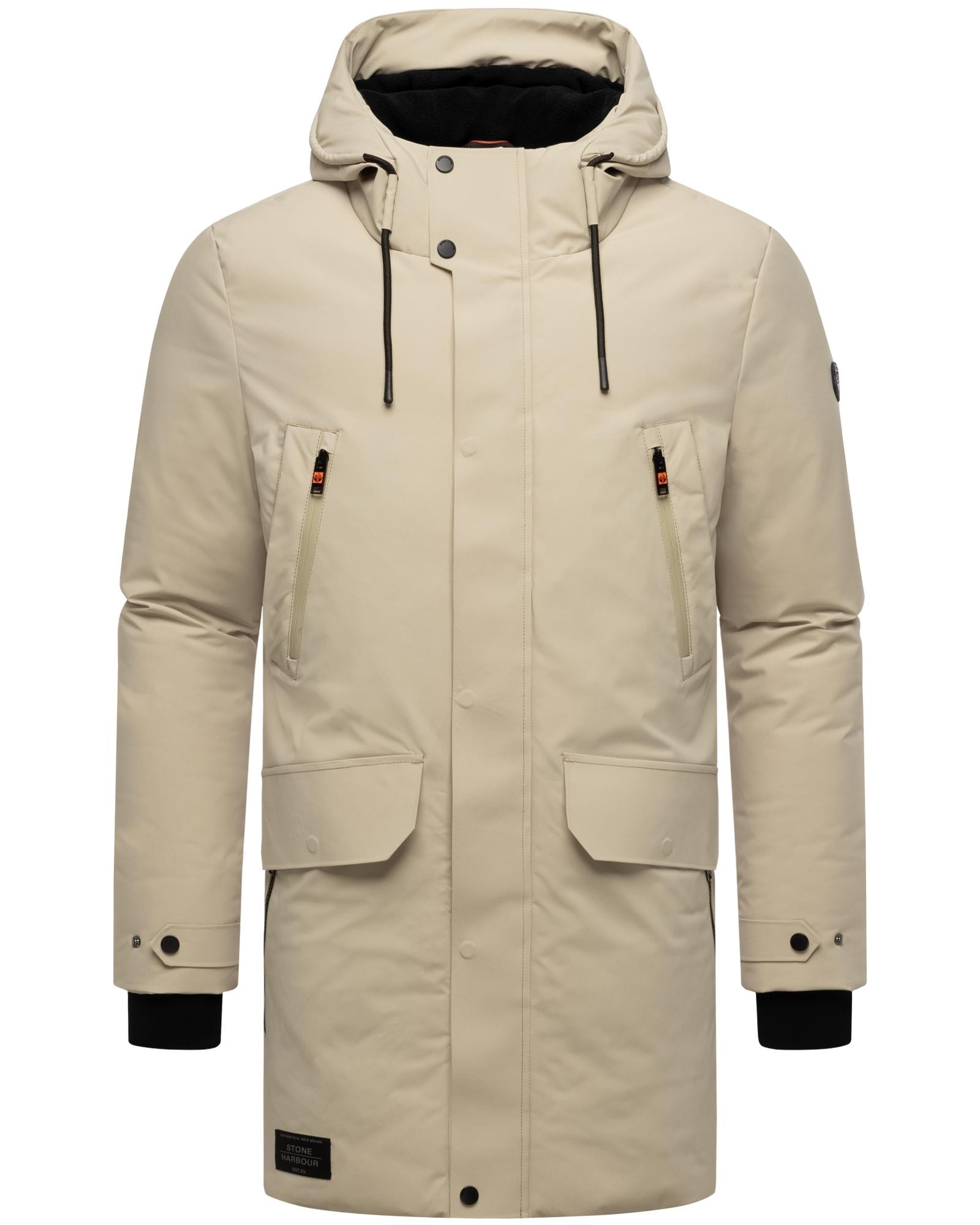 Stone Harbour Wintermantel "Kitraan XX" Langer Herren Winterparka mit zahlr günstig online kaufen