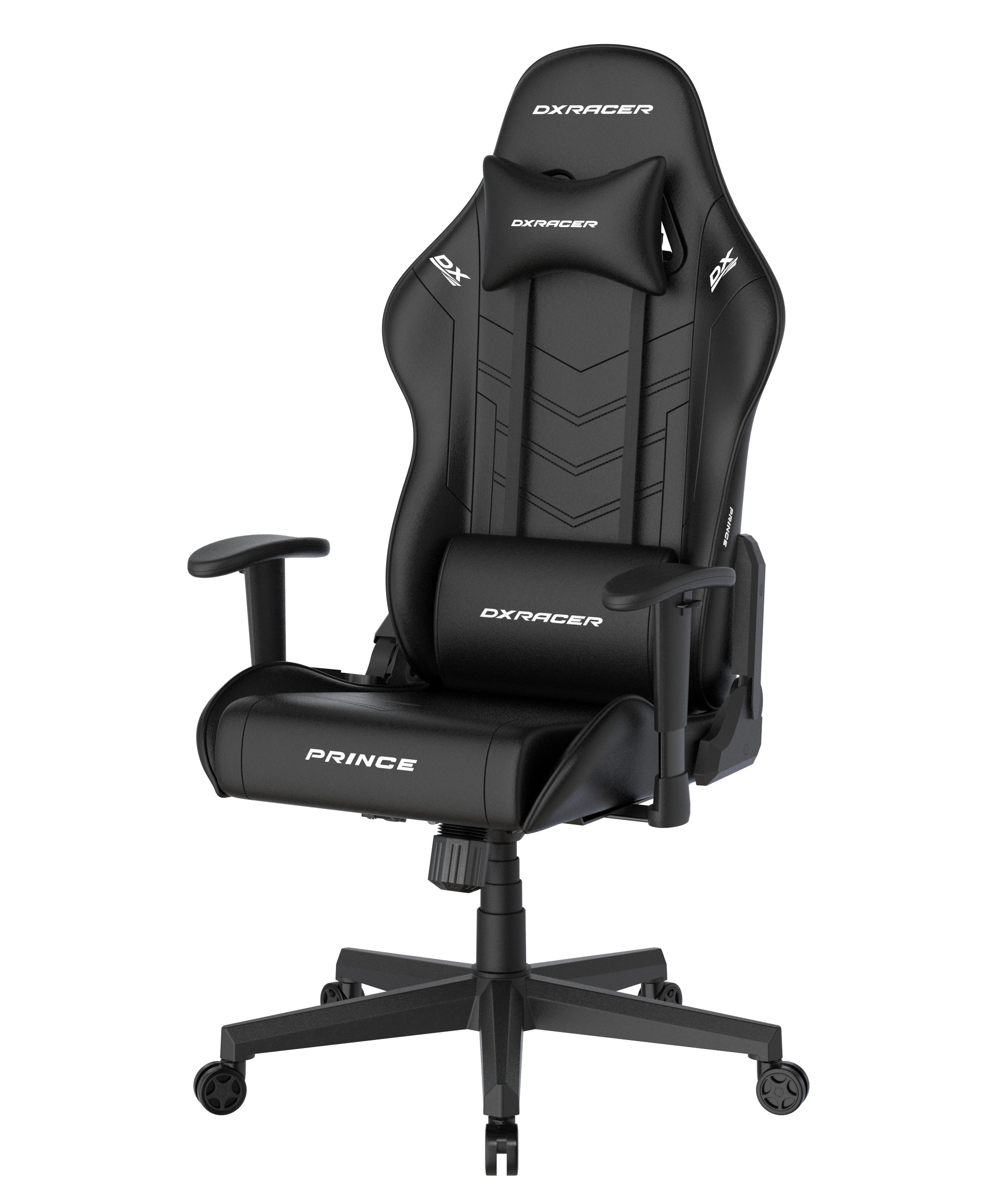 DXRacer Gaming-Stuhl »Prince Gaming Chair Regular L, PVC, schwarz schwarz«