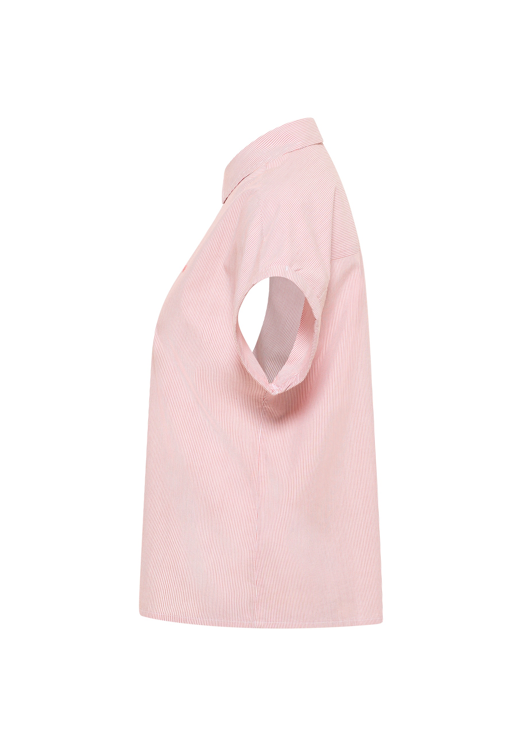 MUSTANG Kurzarmbluse »Damen Style Elsa Basic Blouse«