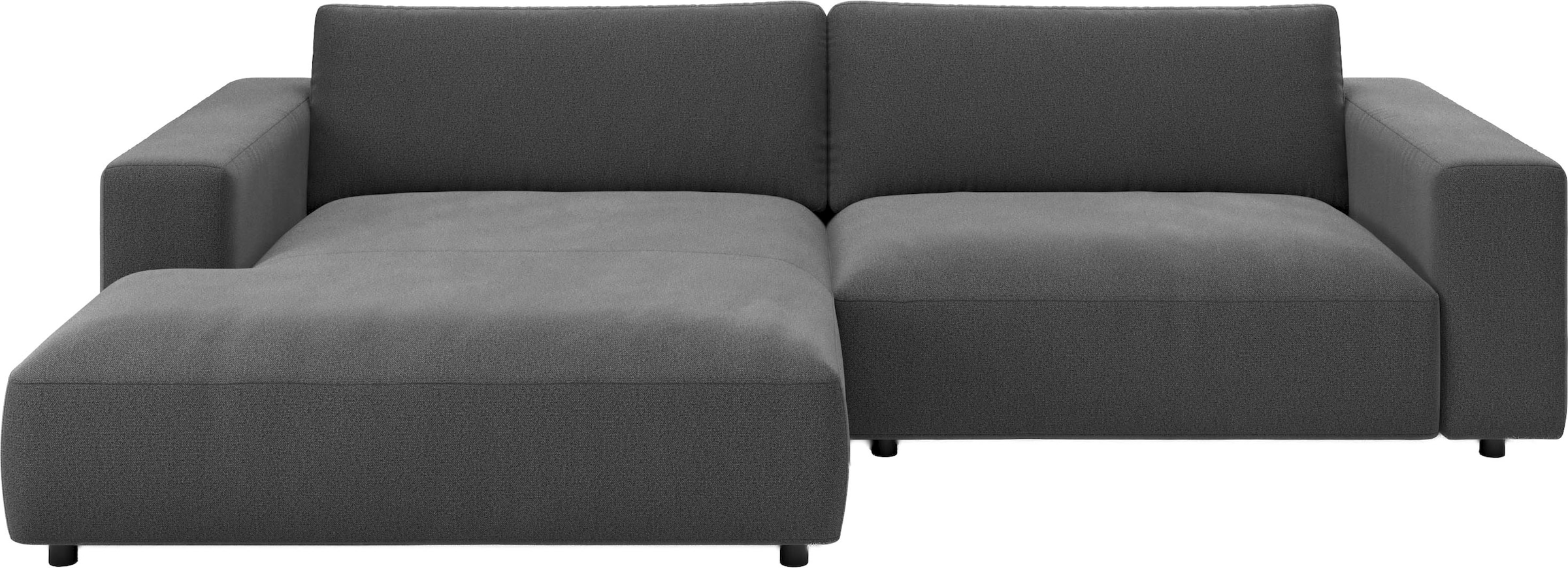 Musterring Ecksofa "MR LUCIA, Charakterstarker Lounge-Komfort von Musterring" XXL-Longchair, erstklassige Kammerkissen & zeitloser Look