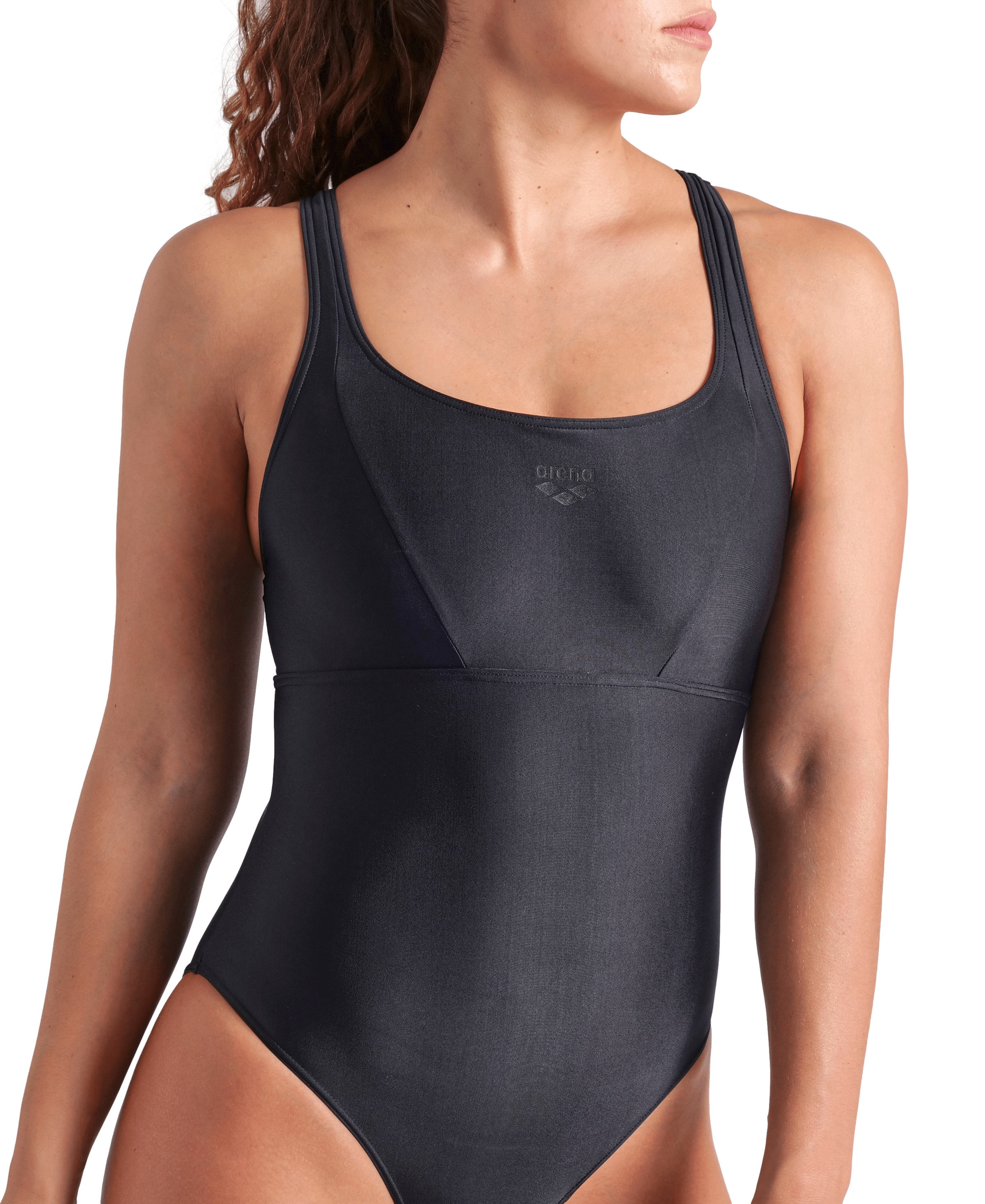 Arena Badeanzug »arena Feel Damen Solid Control Pro Back Bustier Badeanzug«