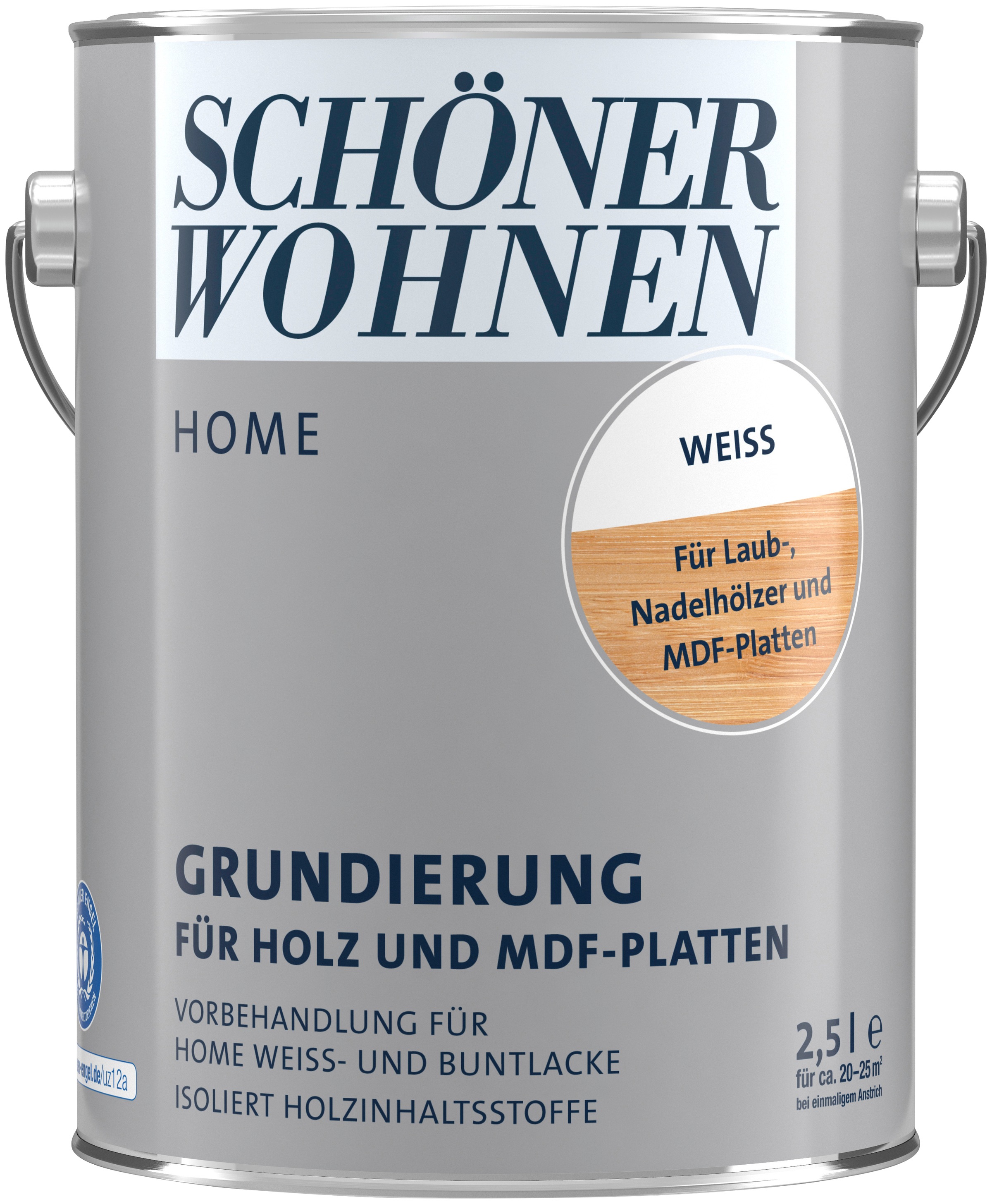 SCHÖNER WOHNEN FARBE Isoliergrundierung »HOME GRUNDIERUNG«, 2,5 Liter, weiß,...