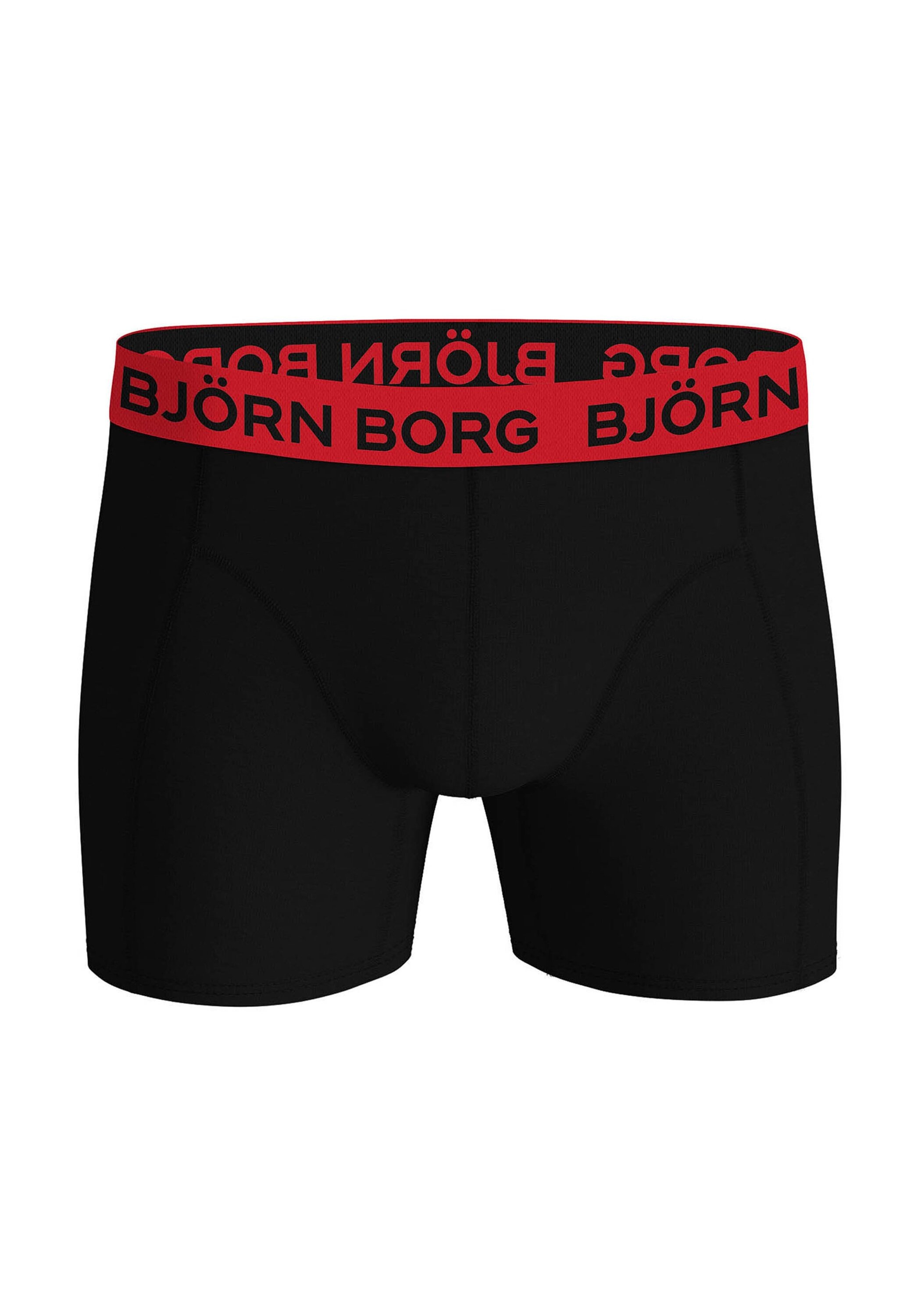 Björn Borg Boxershorts »Boxershort Cotton Stretch Trunks Big Logo 5P 5er Pack«