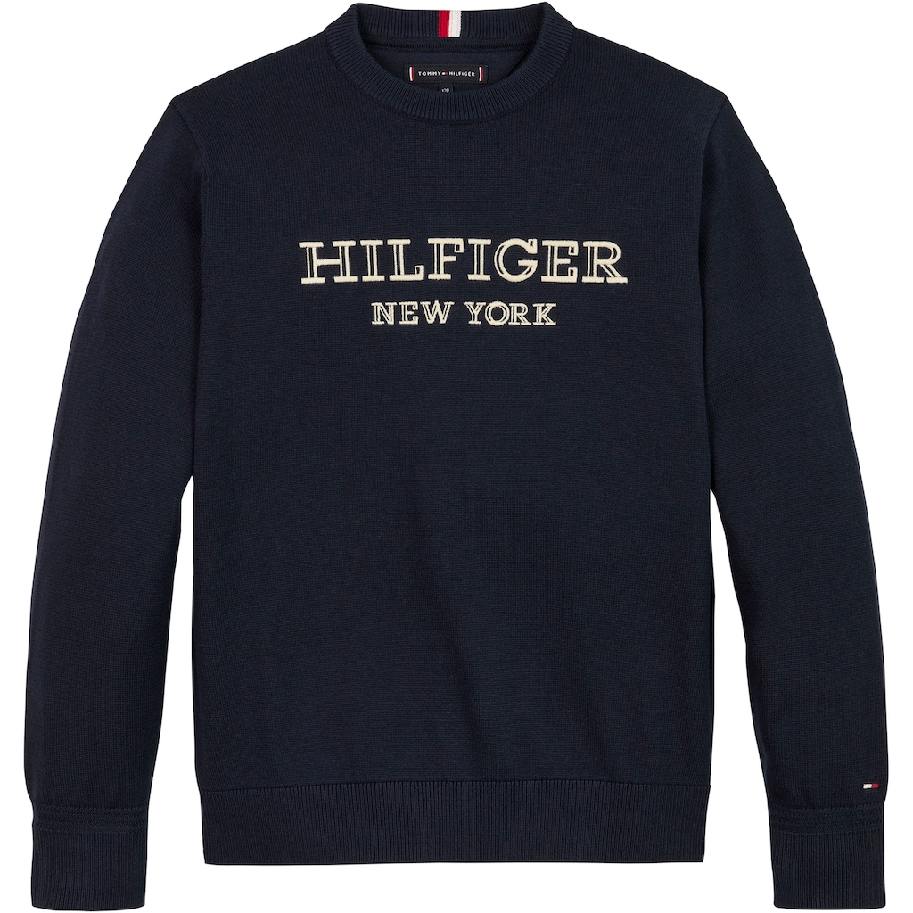 Tommy Hilfiger Strickpullover »MONOTYPE SWEATER«