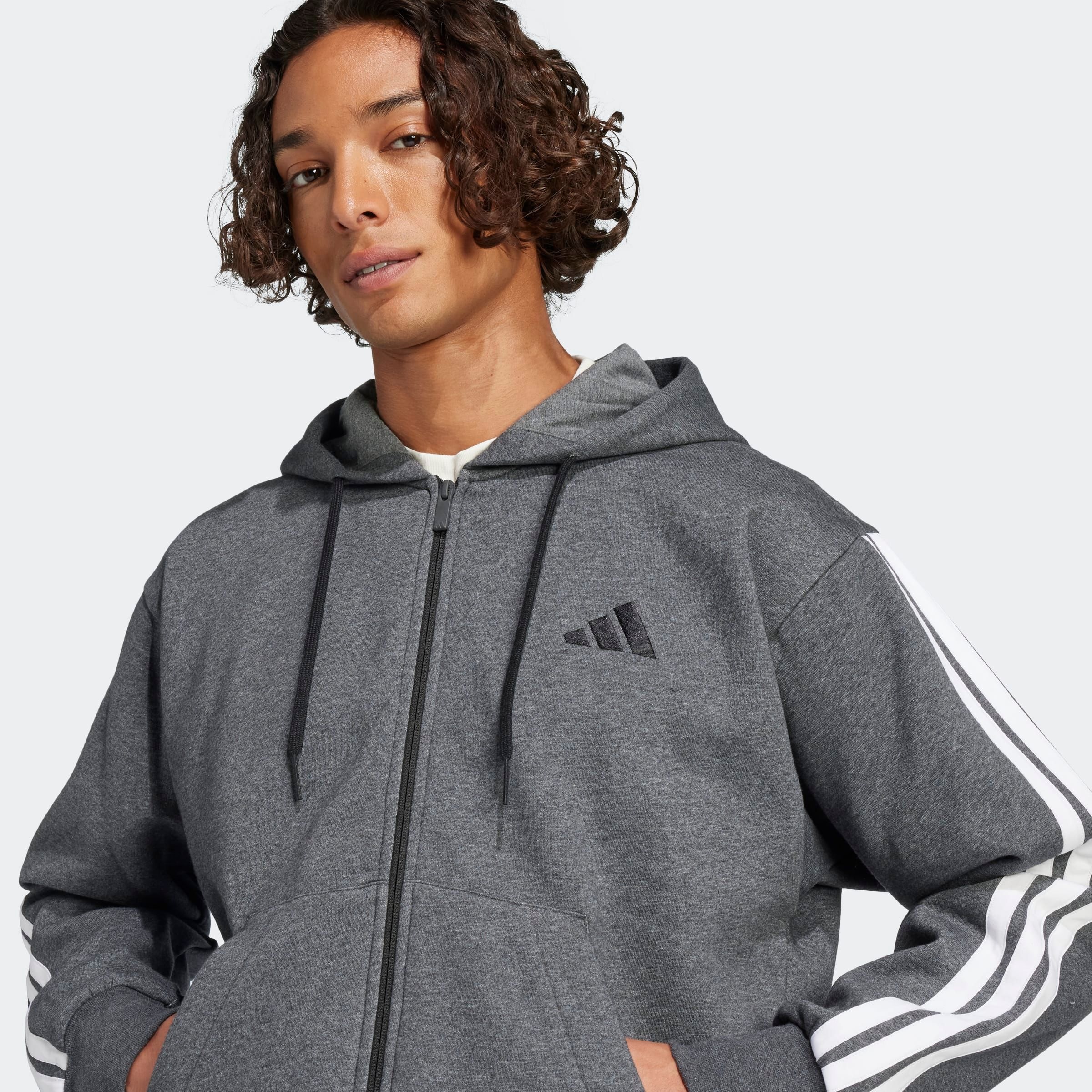 Thumbnail - adidas Sportswear Sweatjacke "ESSENTIALS 3-STREIFEN" 1 für Laufen und Sportmode, mit Reißverschluss