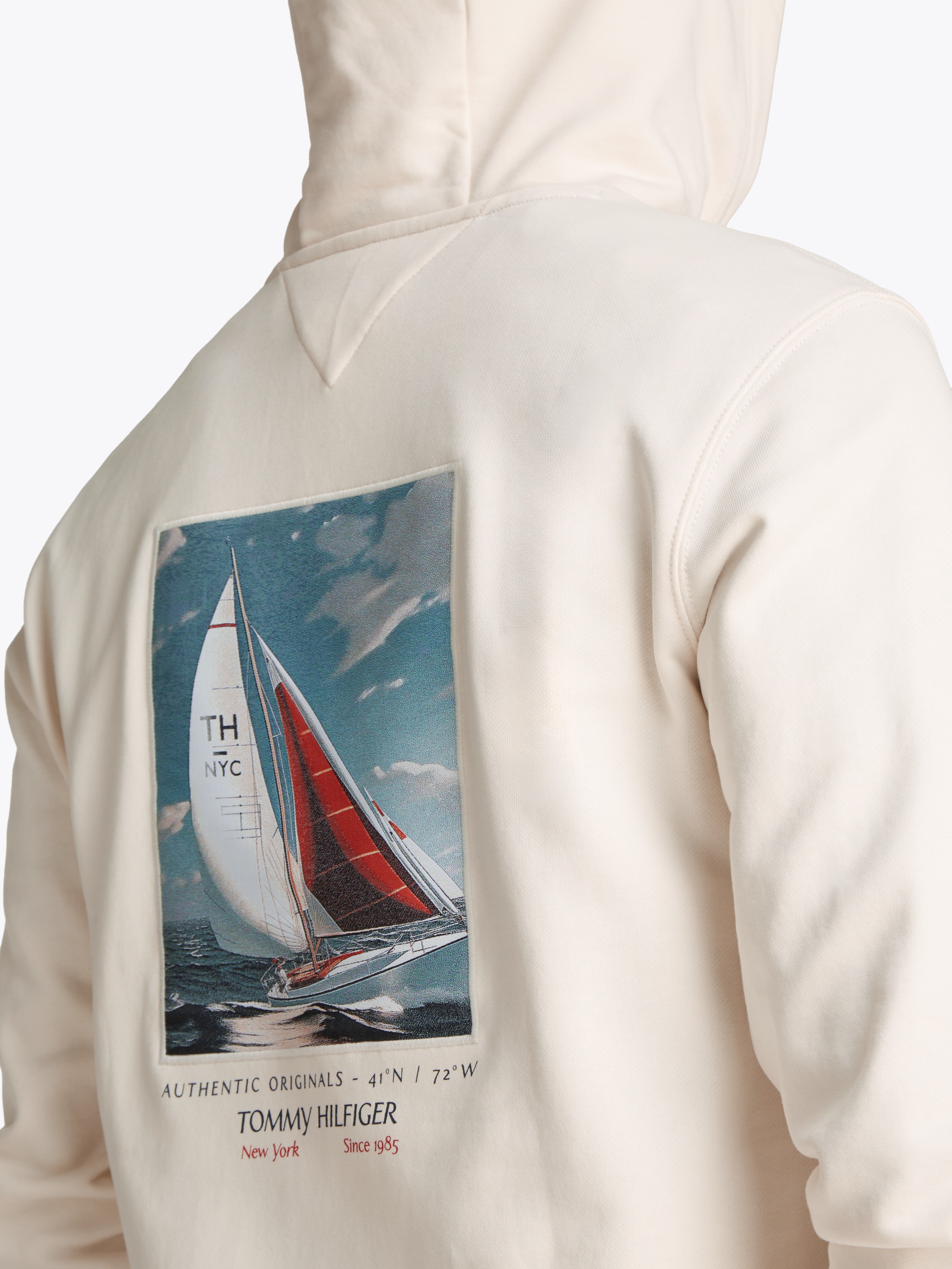 Tommy Hilfiger Kapuzensweatshirt "HILFIGER COLOR PHOTO PRT HOODIE", mit gro günstig online kaufen