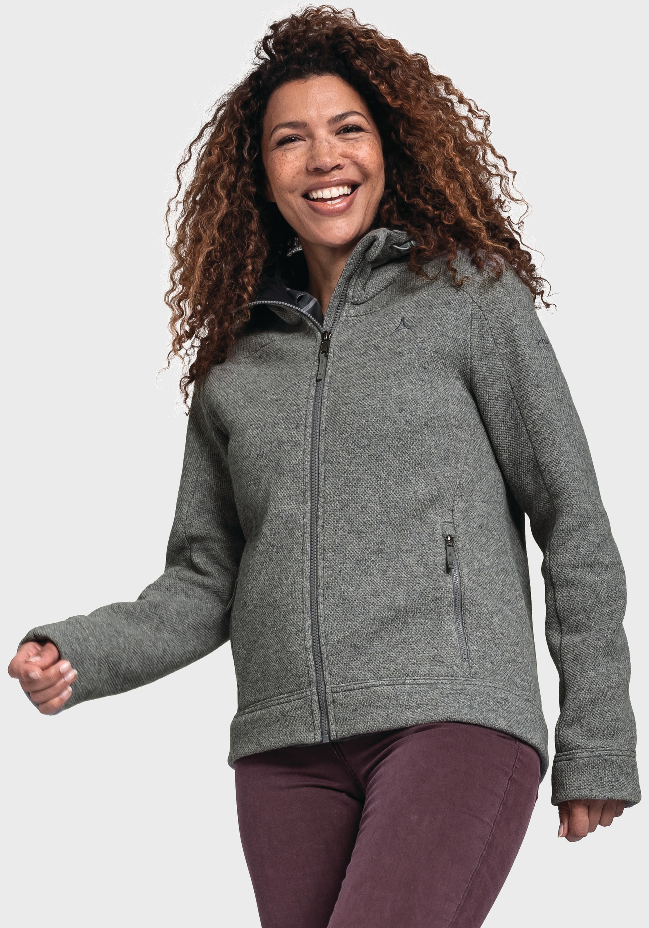 Schöffel Fleecejacke »Fleece Hoody Lakefield L«, mit Kapuze