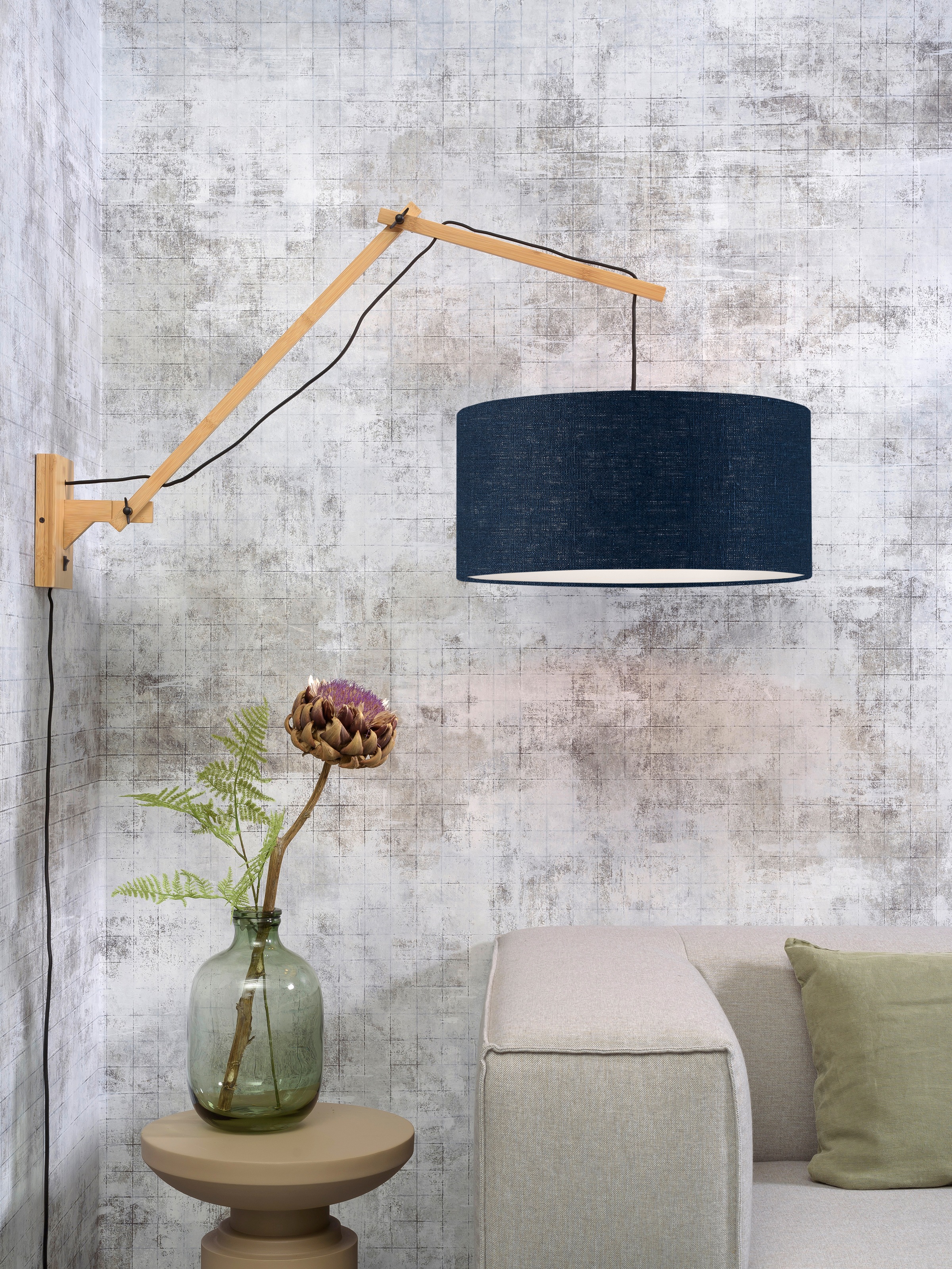 GOOD&MOJO Wandleuchte »Andes«, Leuchtmittel E27 | ohne Leuchtmittel