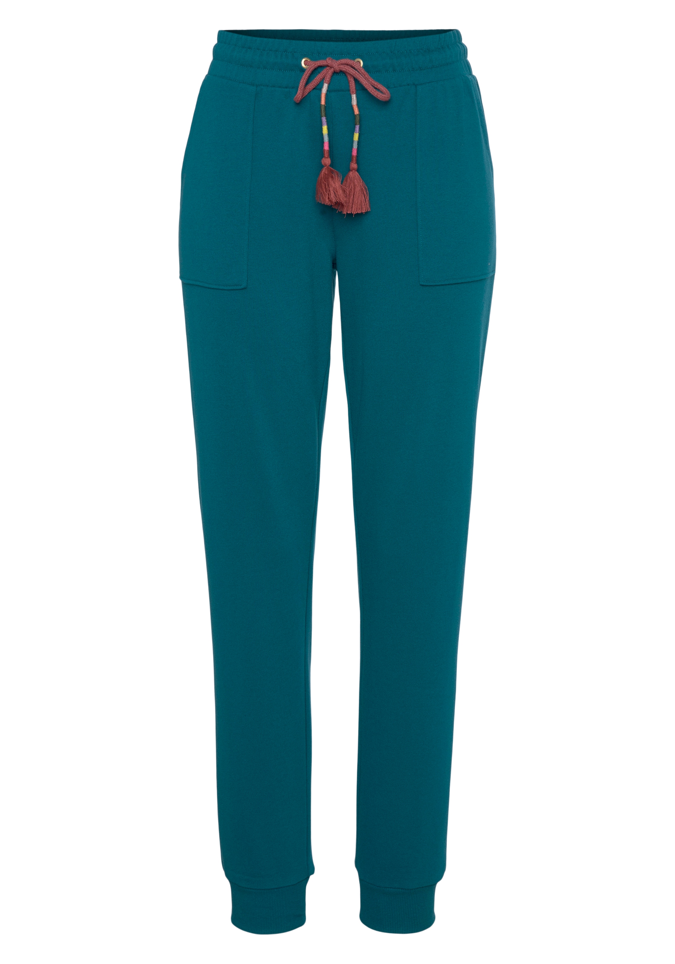 Vivance Sweatpants, Relaxhose, Loungehose mit aufgesetzten Taschen, Loungewear