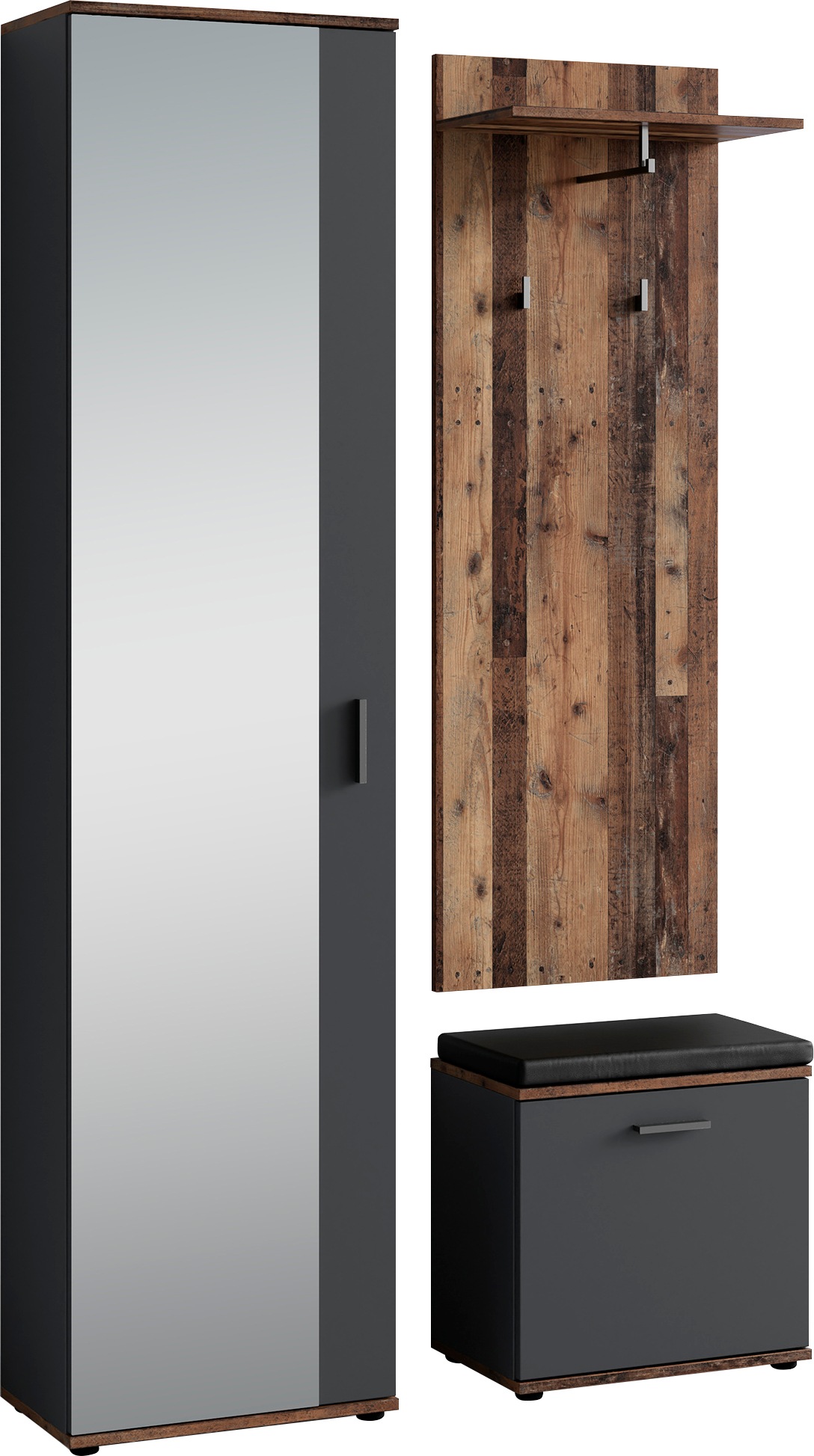 Thumbnail - INOSIGN Garderoben-Set "Jakob" 3 Stk. tlg.