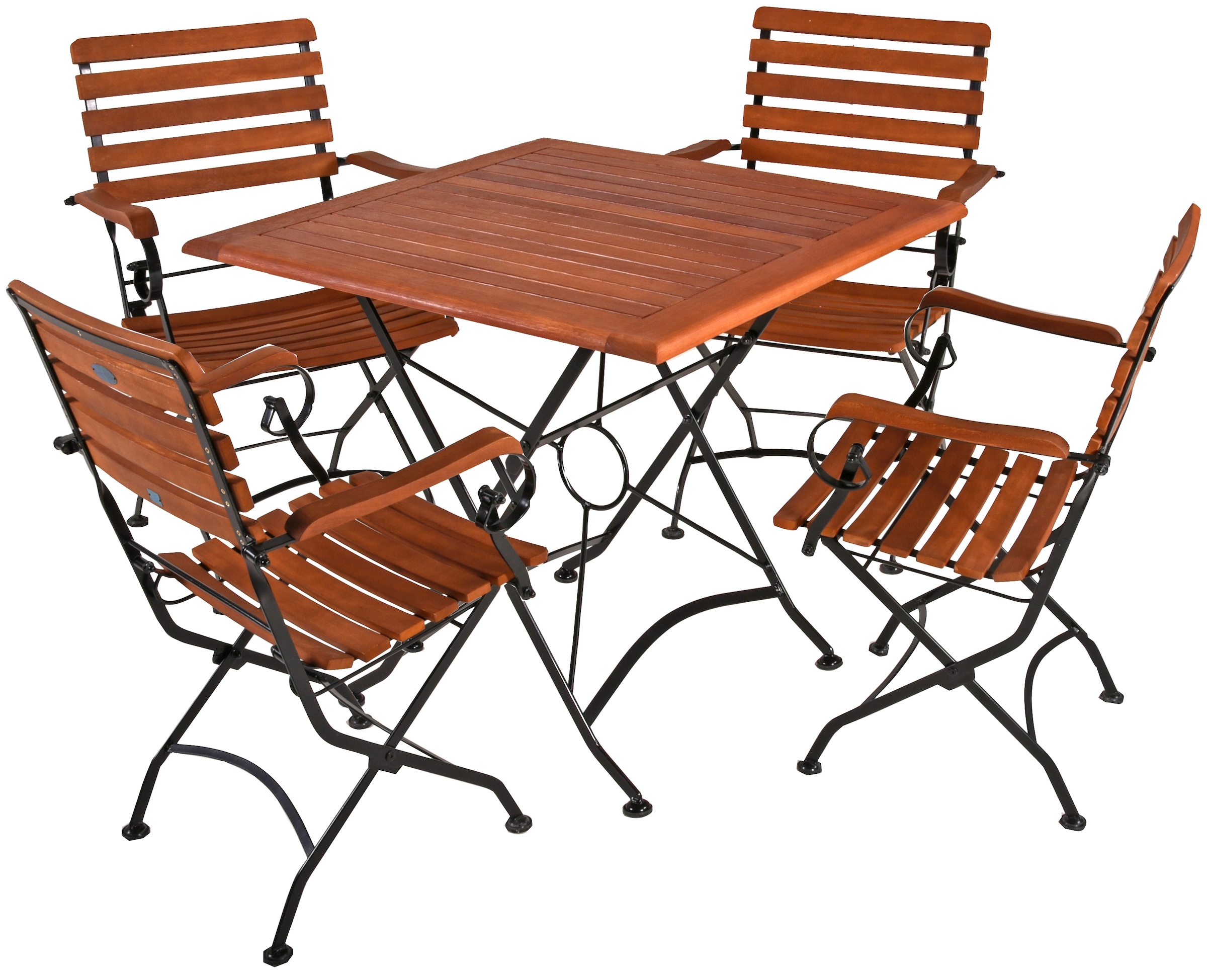 Garden Pleasure Garten-Essgruppe "WIEN" Set, 5 Stk. tlg. günstig online kaufen