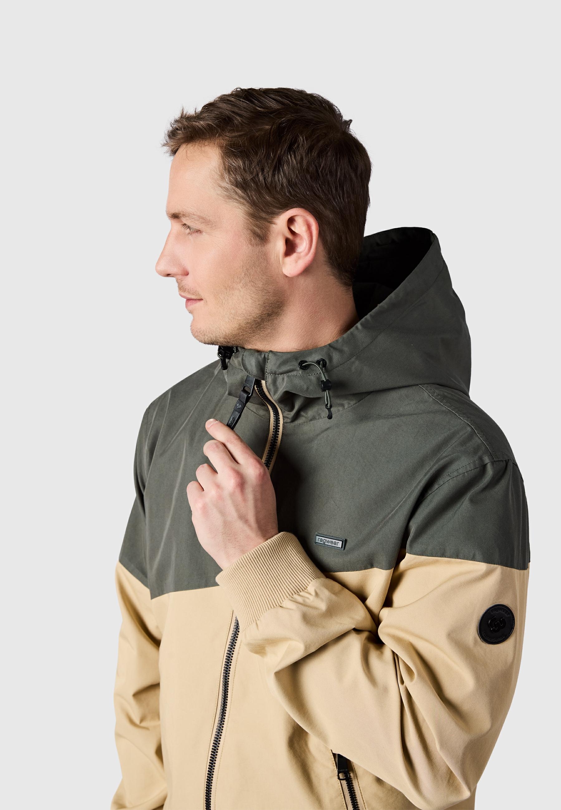 Ragwear Outdoorjacke »Winngs YOUMODO« mit Kapuze Leichte Übergangsjacke mit Kapuze