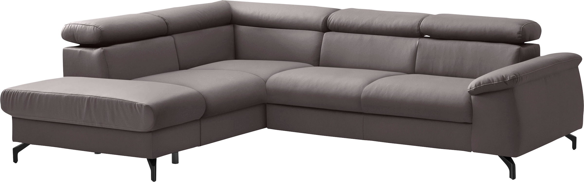 COTTA Ecksofa "Komaris L-Form", mit Kopfteilverstellung, wahlweise mit Bett günstig online kaufen